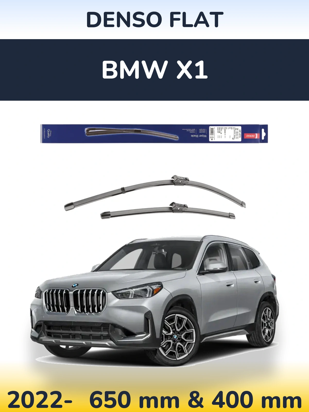 Torkarblad Denso Flat för BMW X1