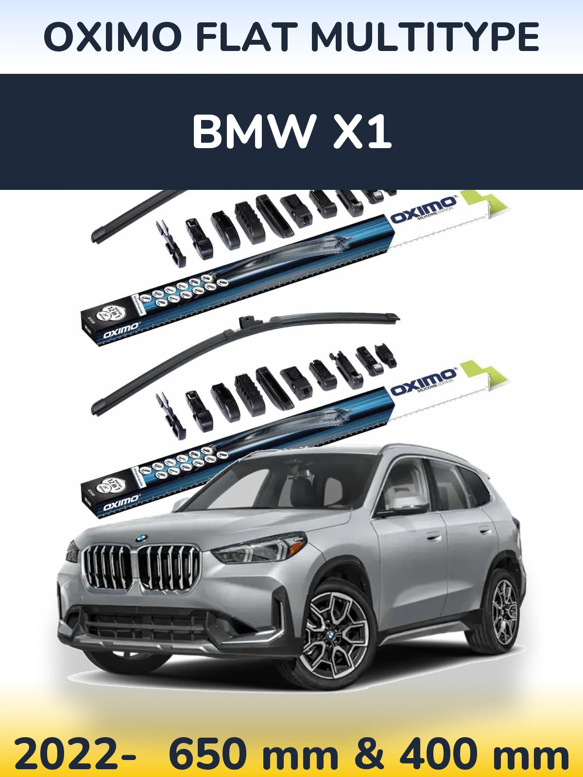 Torkarblad Oximo Flat MultiType för BMW X1