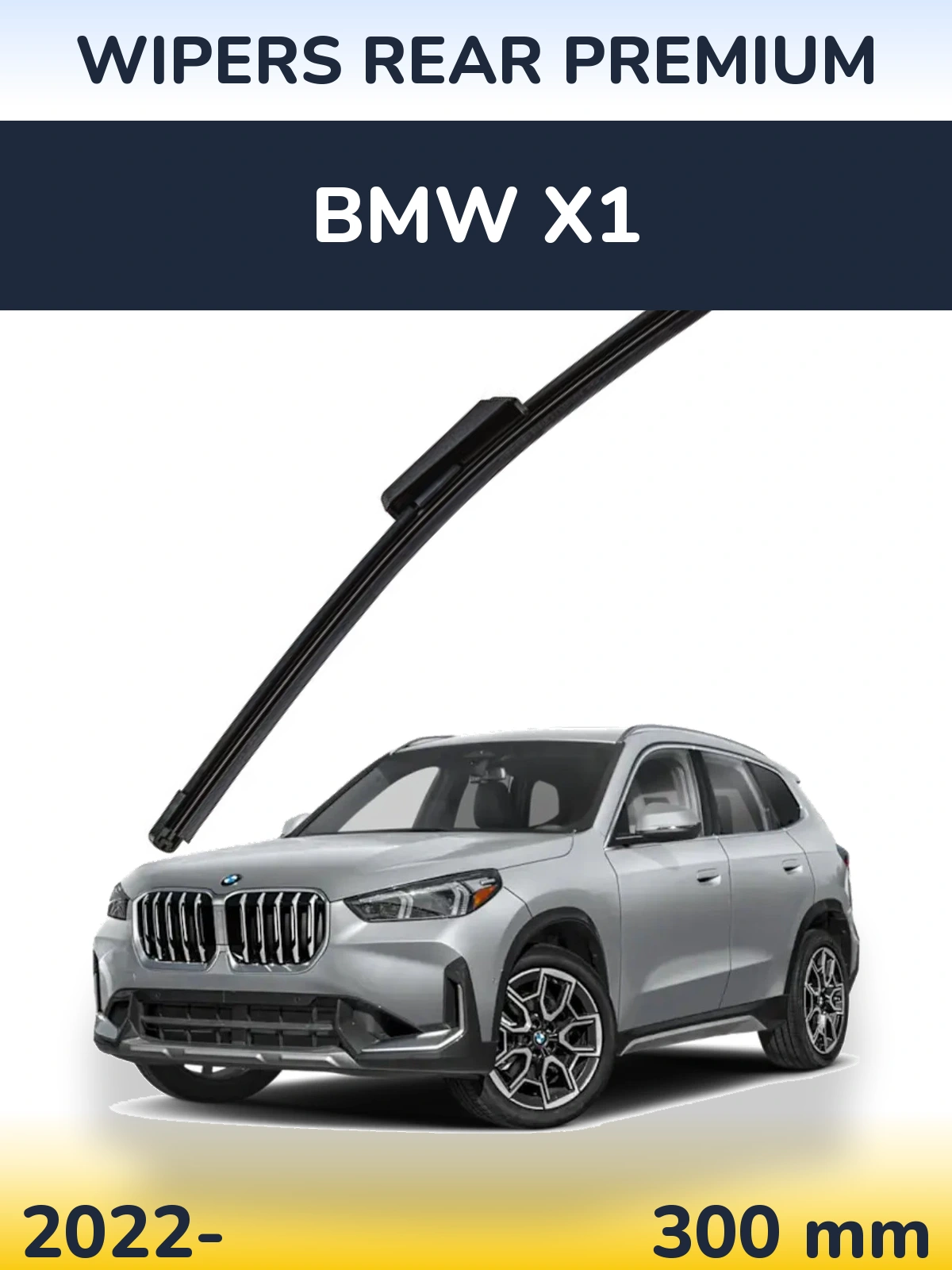 Rear wiper blade WIPERS REAR PREMIUM 300 mm for BMW X1 2022-2026