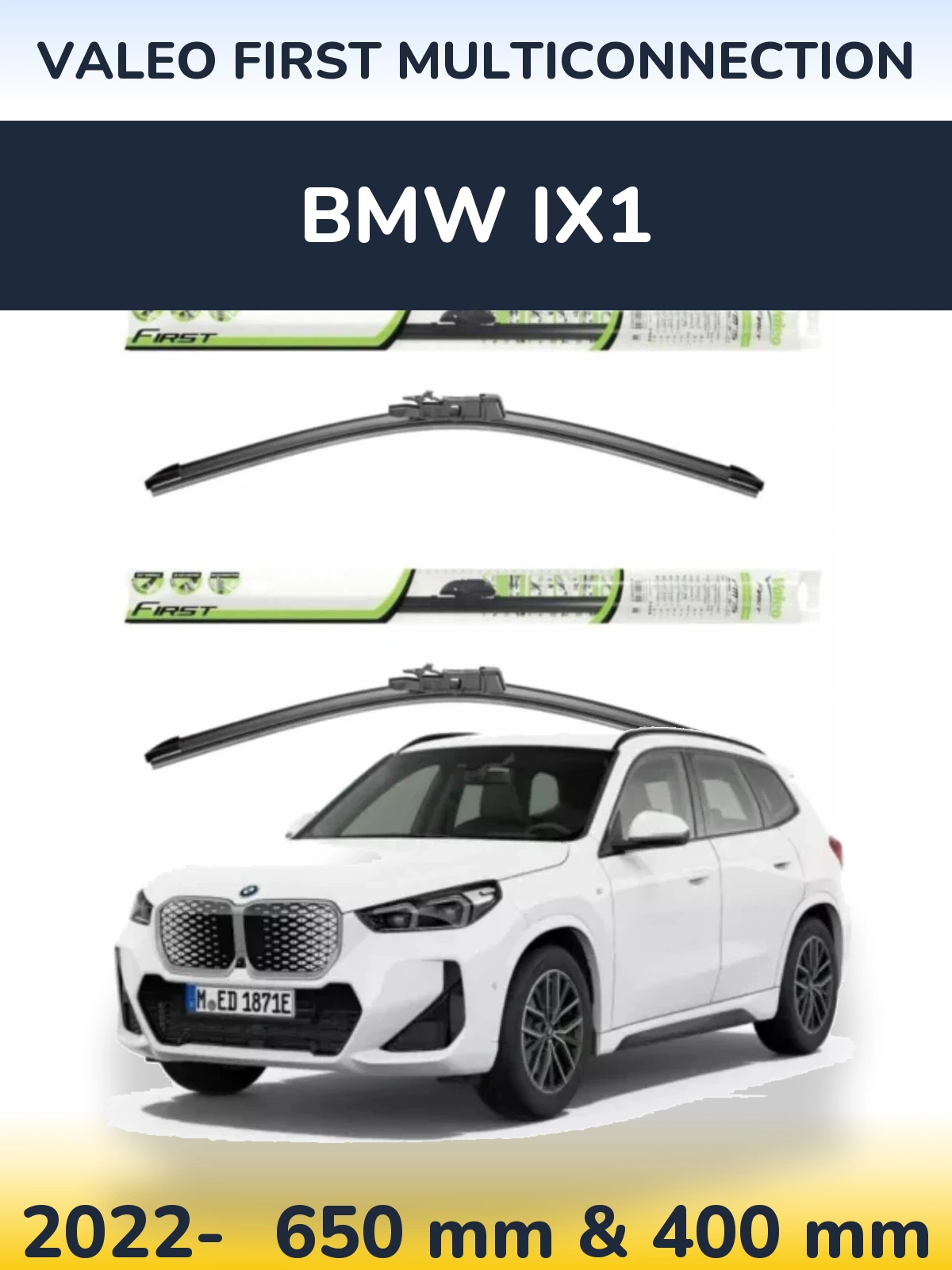 Torkarblad Valeo First MultiConnection för BMW iX1