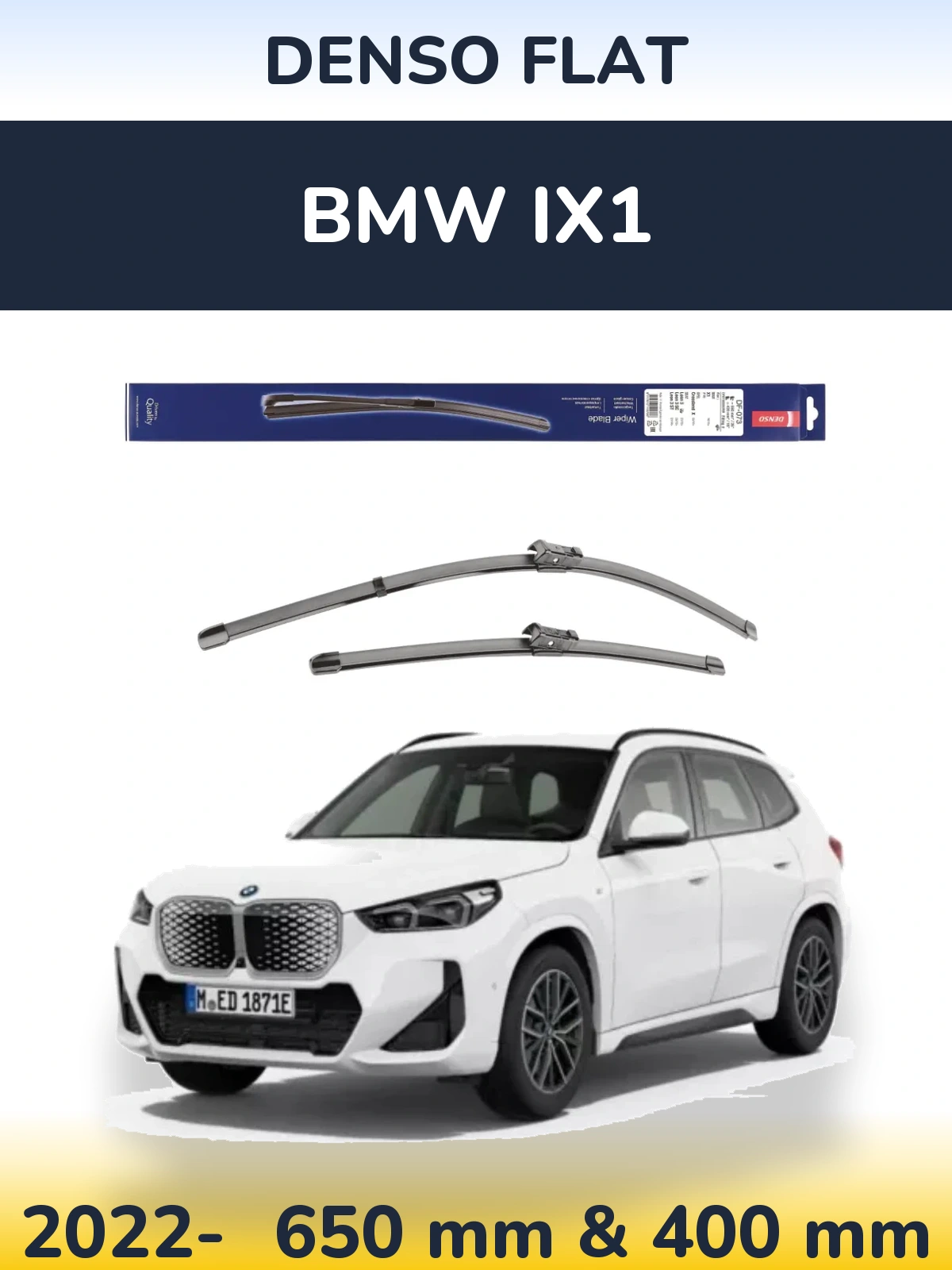 Torkarblad Denso Flat för BMW iX1