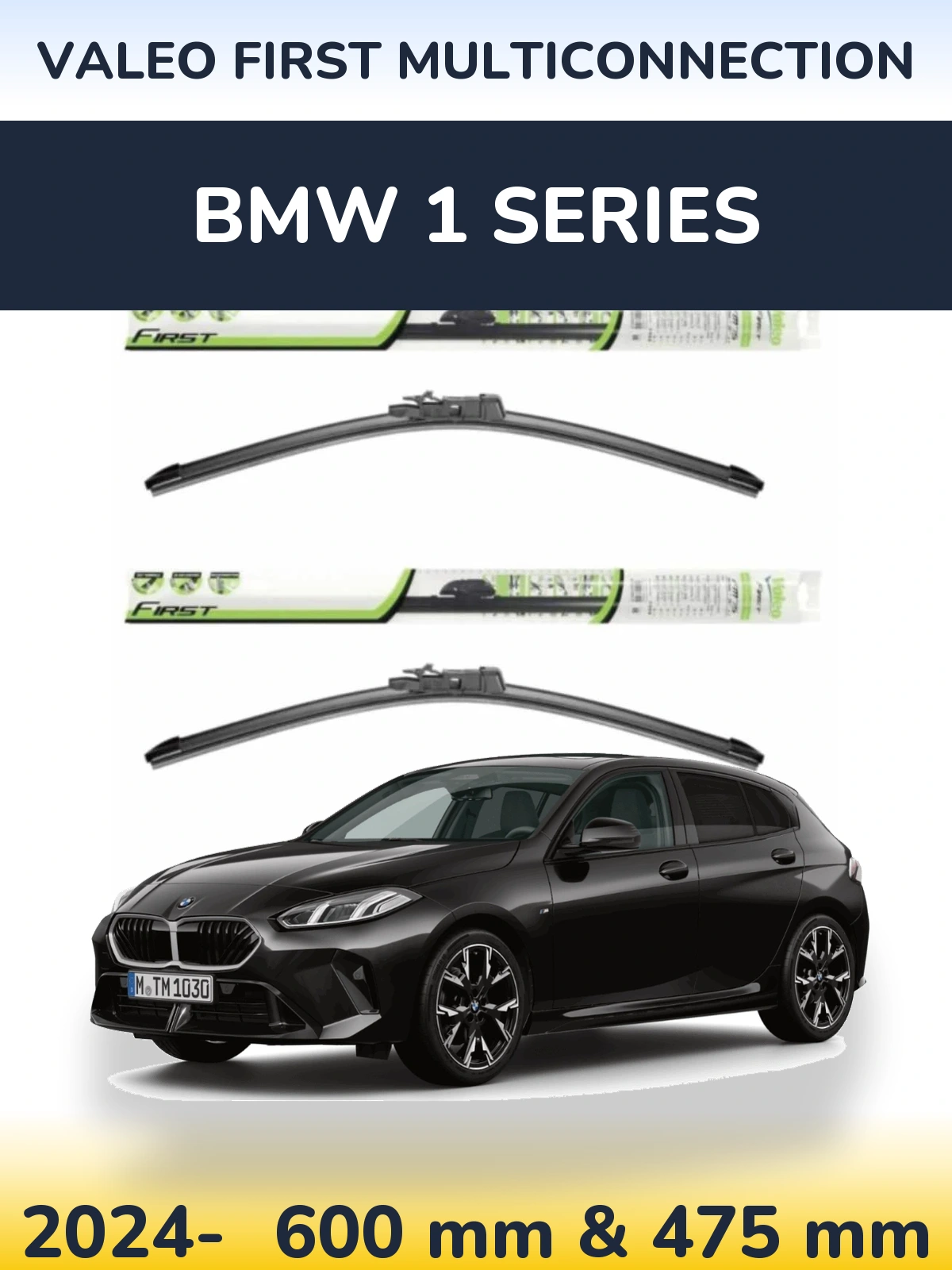 Torkarblad Valeo First MultiConnection för BMW 1 Series