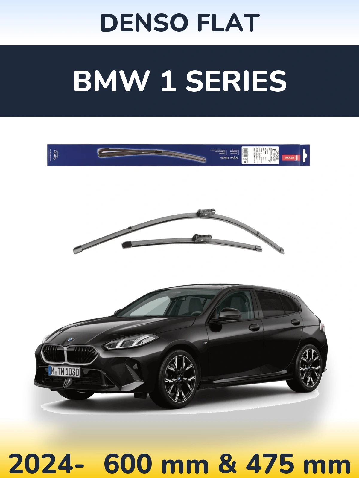 Torkarblad Denso Flat för BMW 1 Series