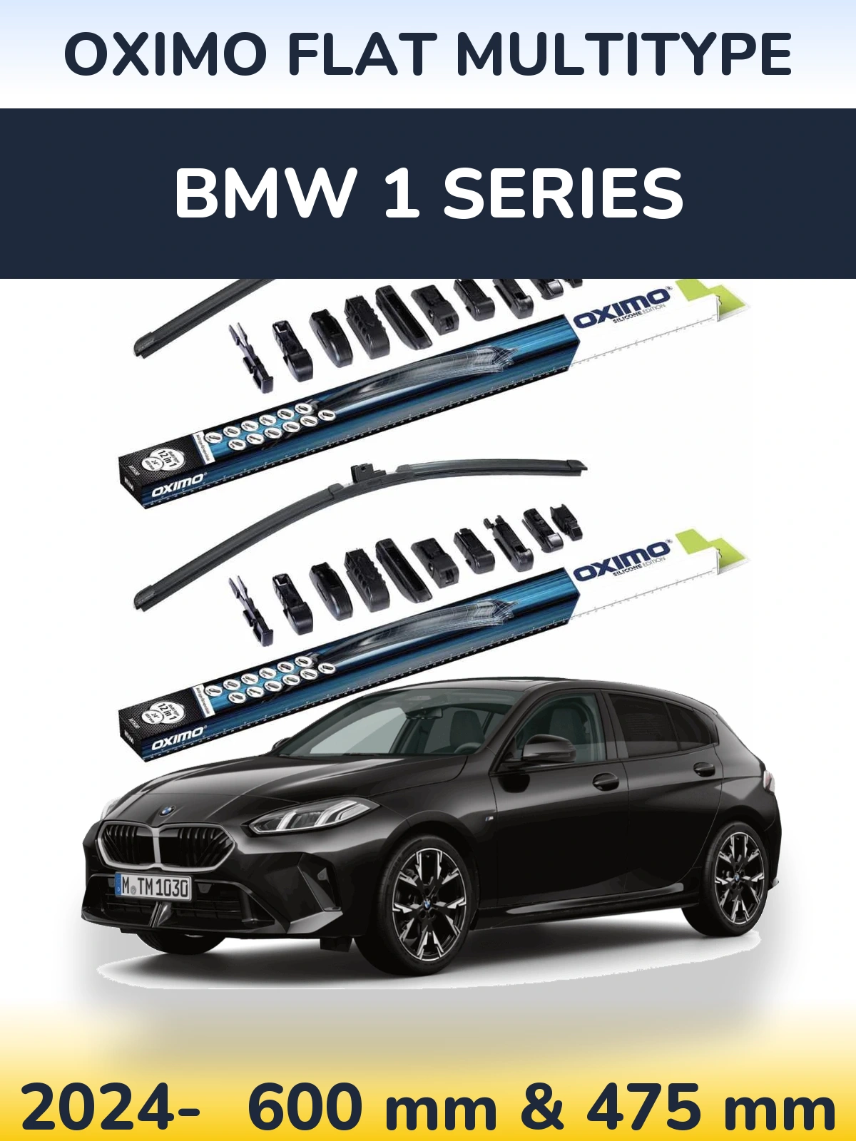 Torkarblad Oximo Flat MultiType för BMW 1 Series