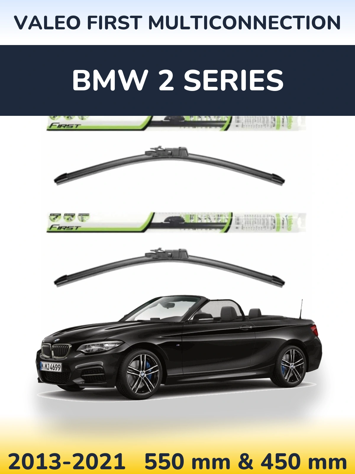 Torkarblad Valeo First MultiConnection för BMW 2 Series