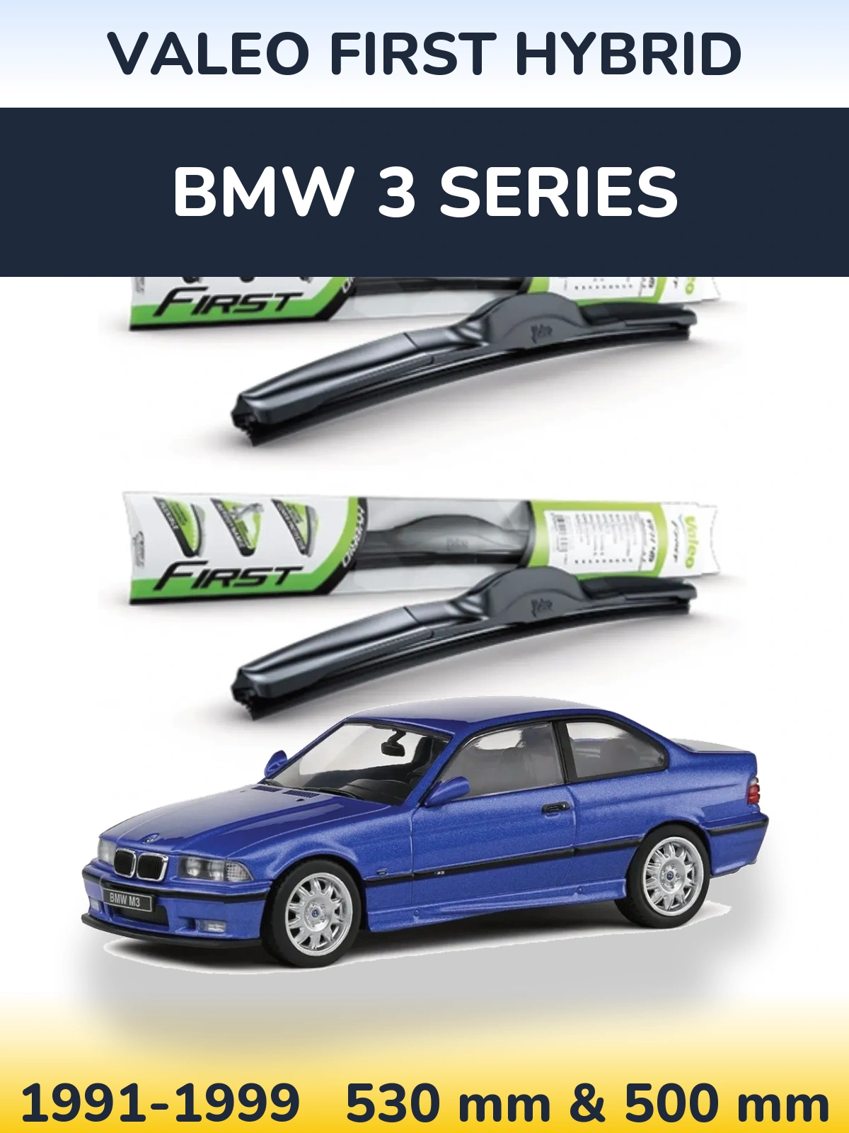 Torkarblad Valeo First Hybrid för BMW 3 Series