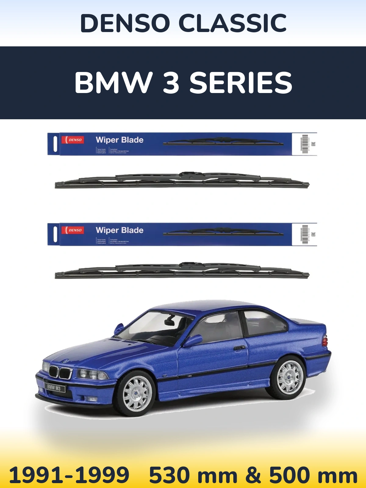 Torkarblad Denso Classic för BMW 3 Series