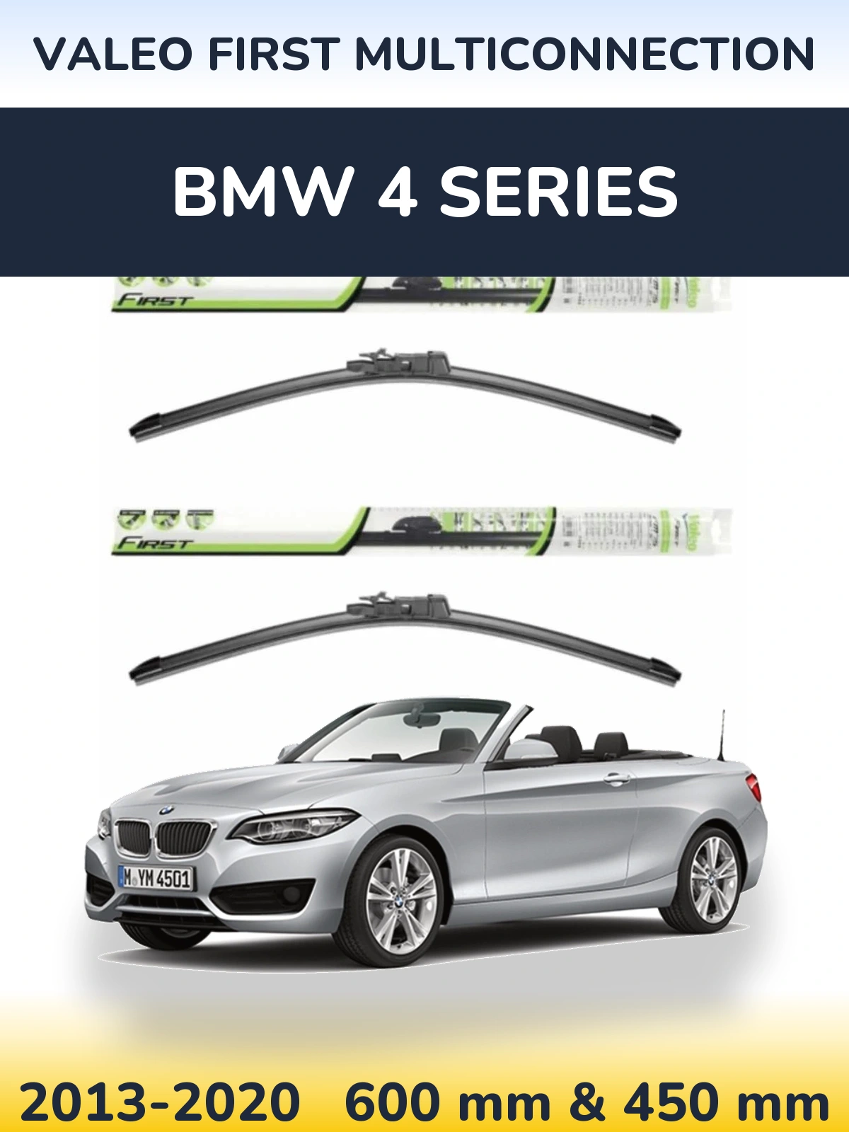 Torkarblad Valeo First MultiConnection för BMW 4 Series