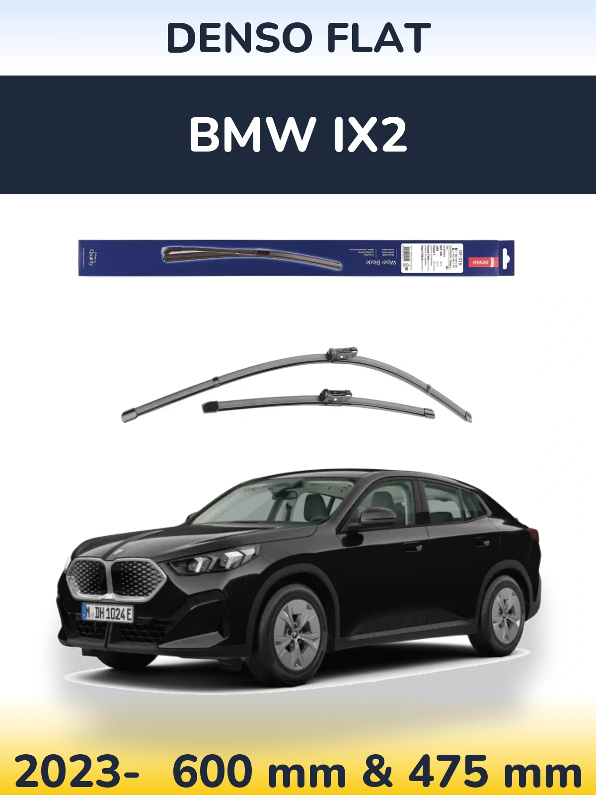 Torkarblad Denso Flat för BMW iX2