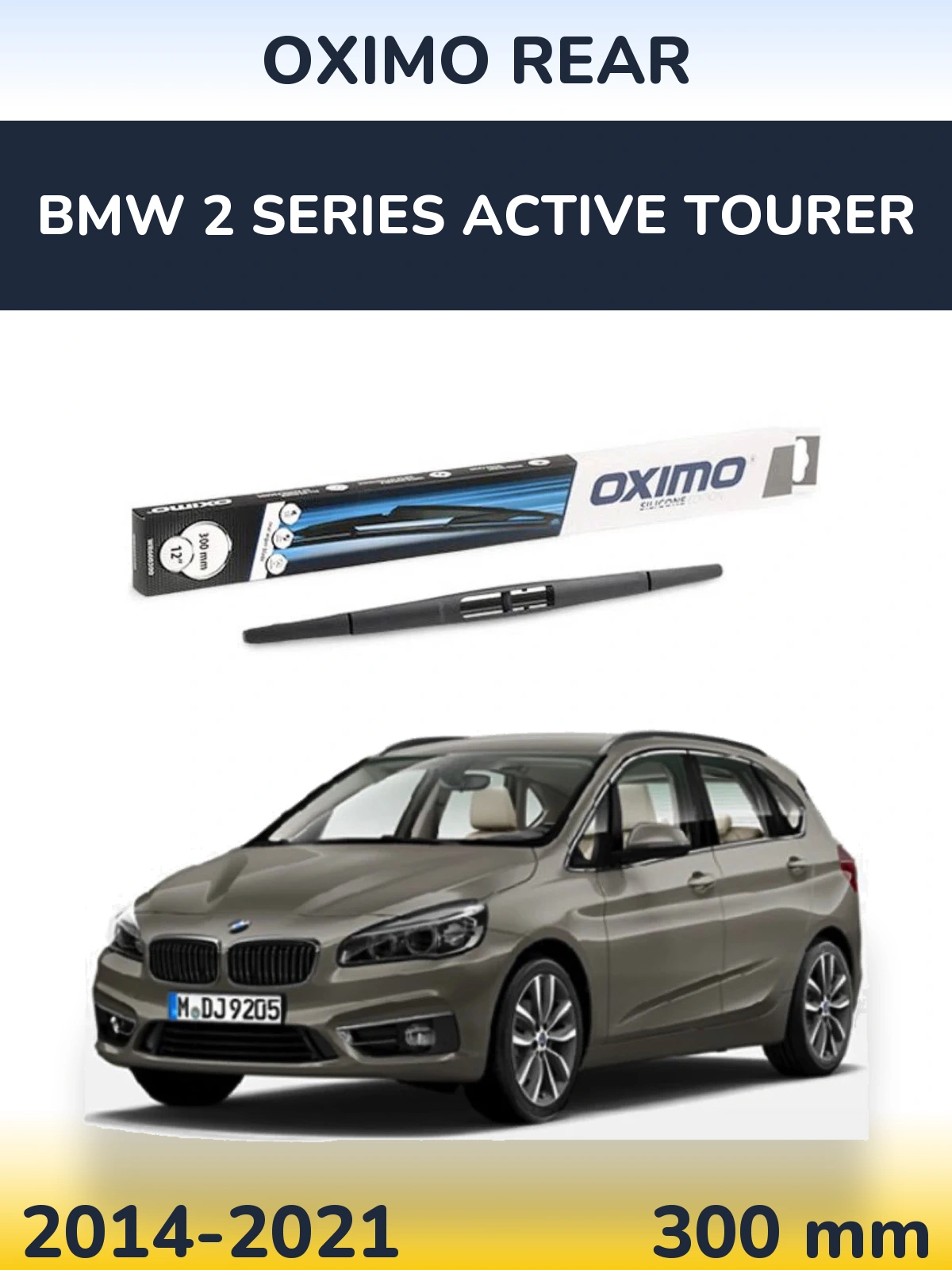 Torkarblad Oximo Rear för BMW 2 Series Active Tourer