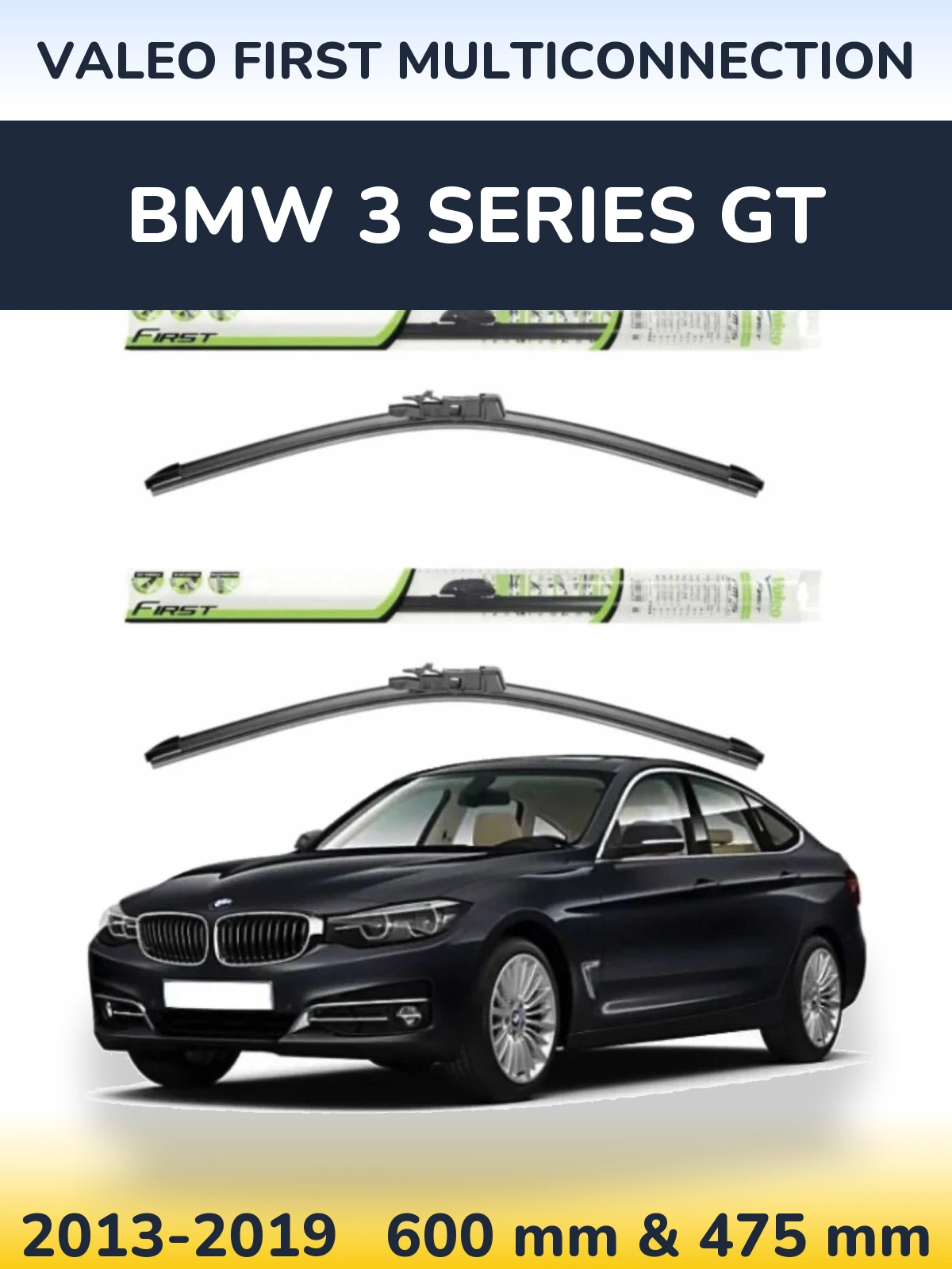 Torkarblad Valeo First MultiConnection för BMW 3 Series GT