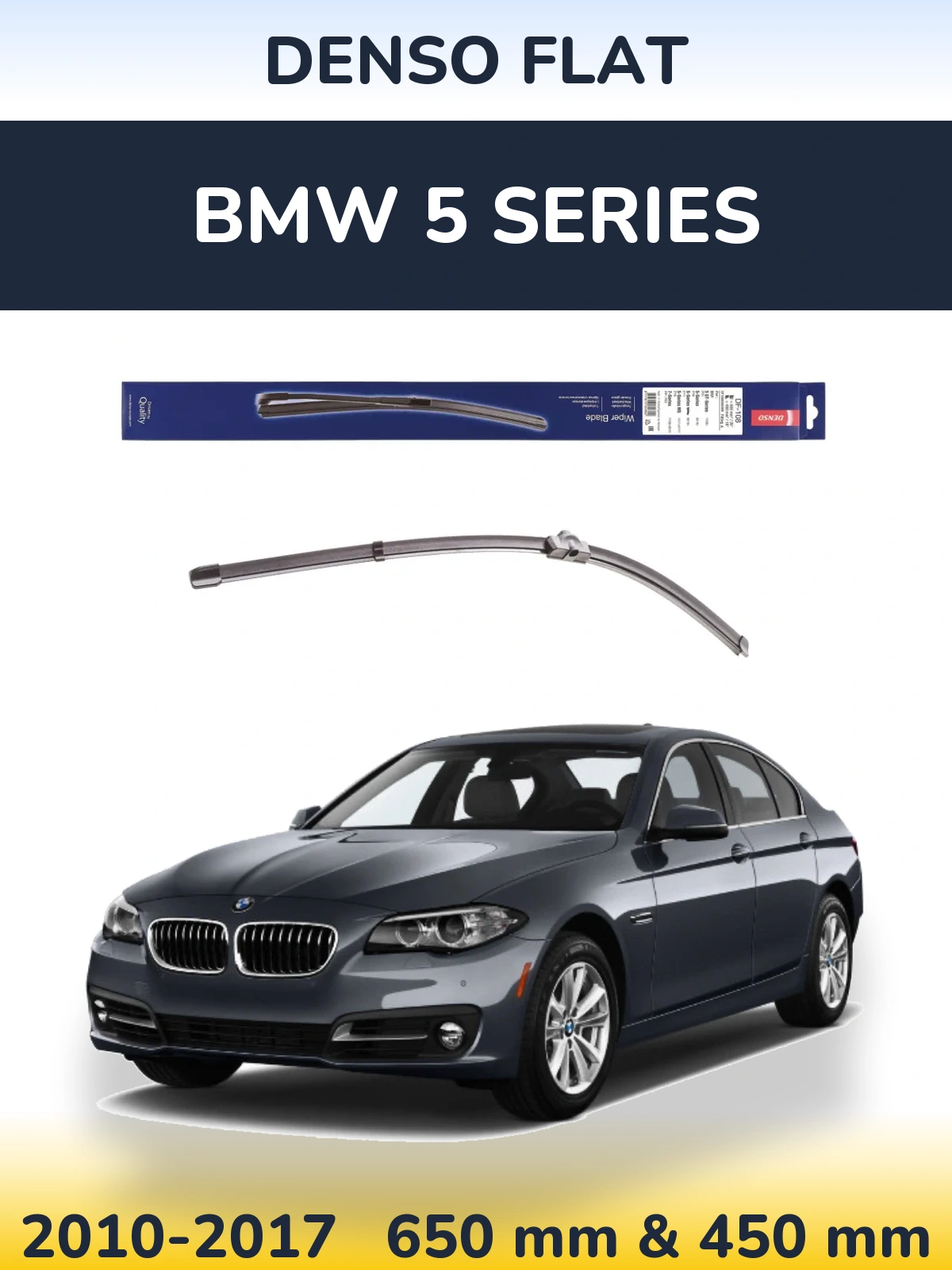 Torkarblad Denso Flat för BMW 5 Series