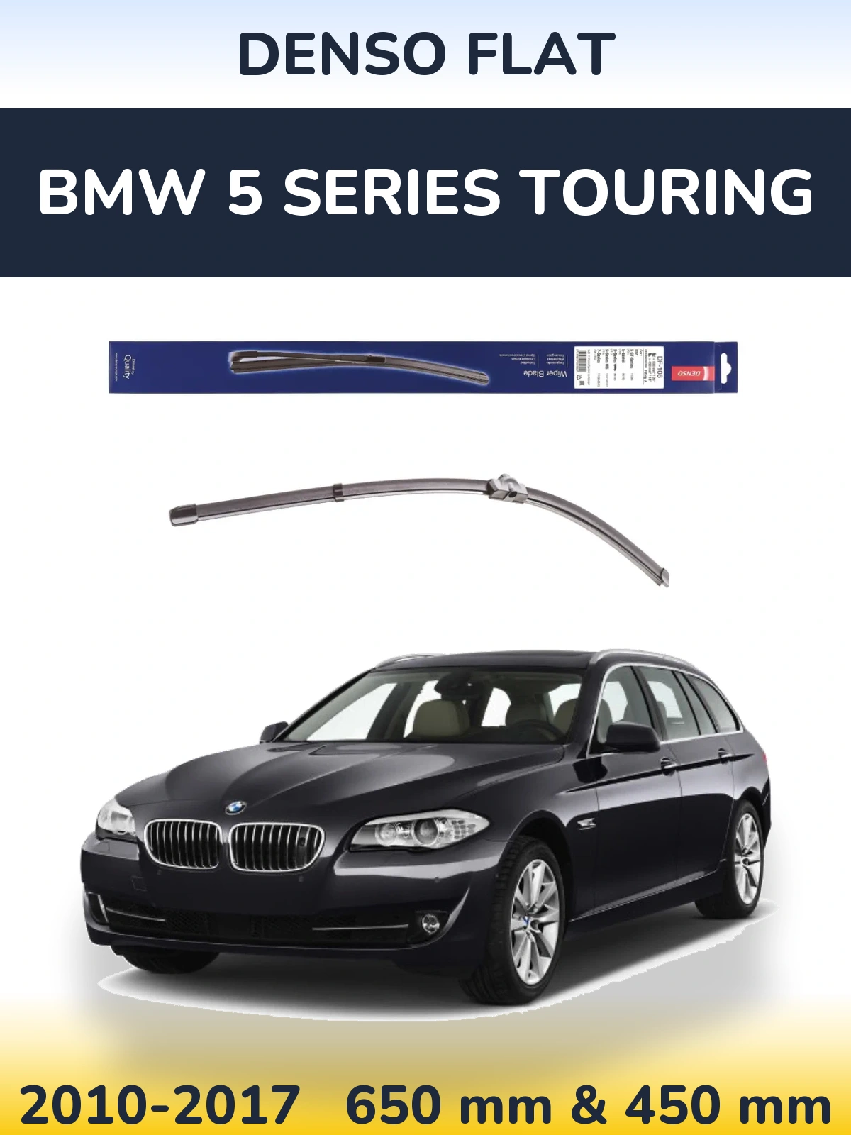 Torkarblad Denso Flat för BMW 5 Series Touring