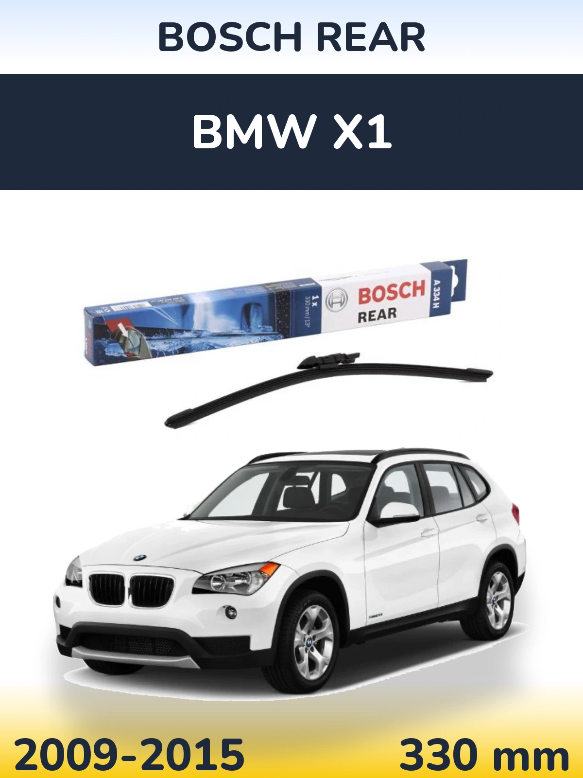 Torkarblad BOSCH Rear för BMW X1