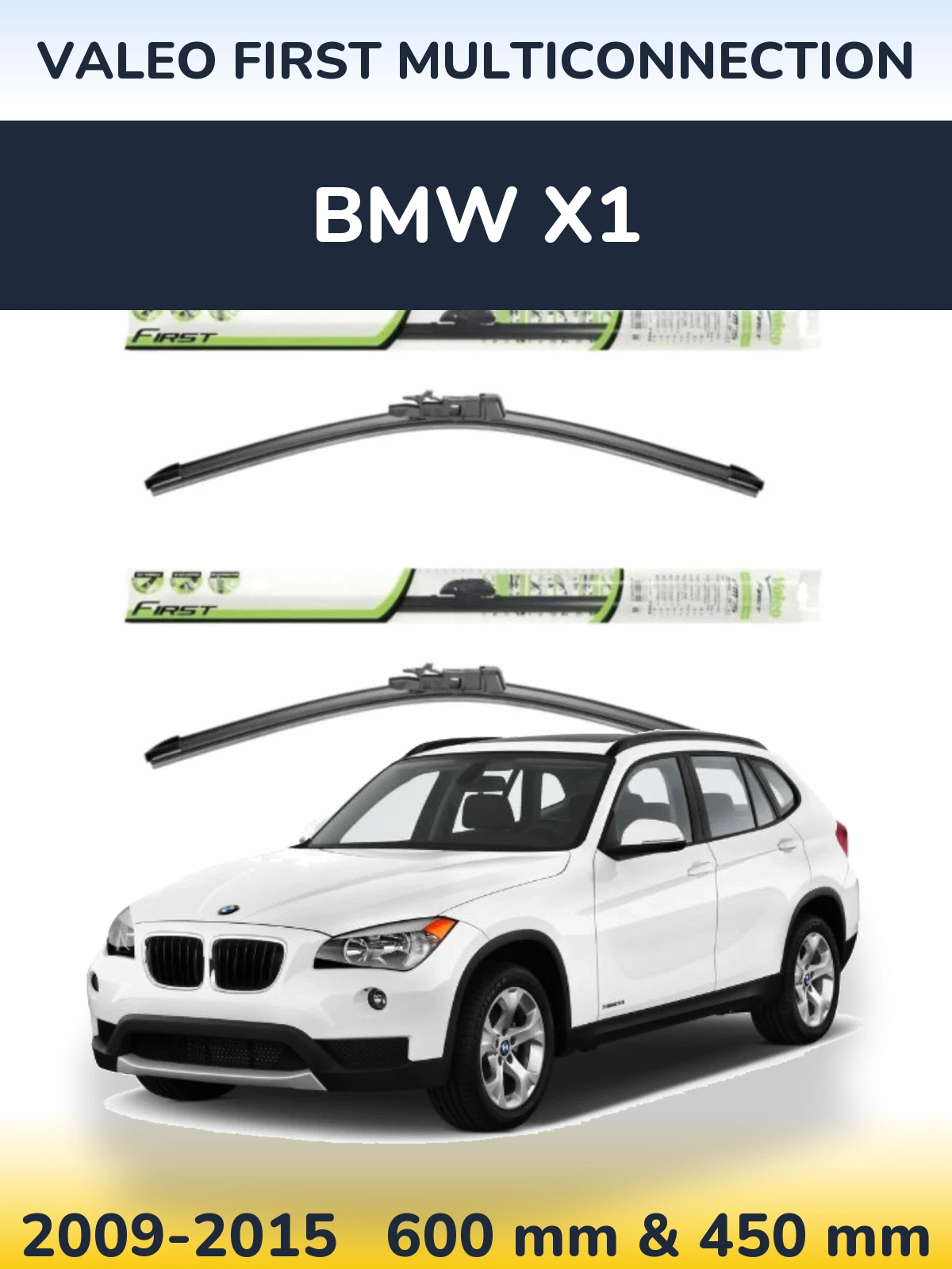Torkarblad Valeo First MultiConnection för BMW X1