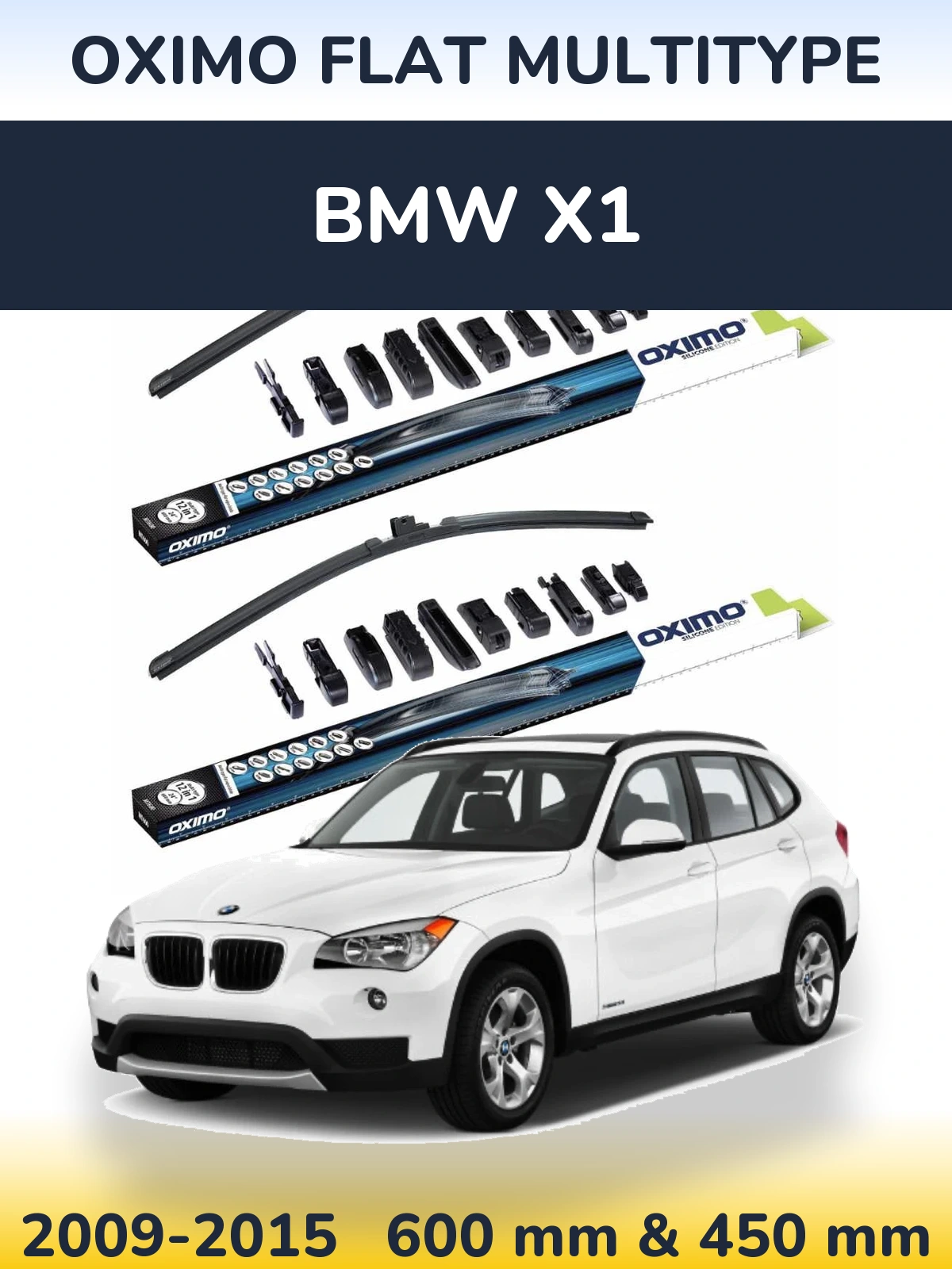 Torkarblad Oximo Flat MultiType för BMW X1