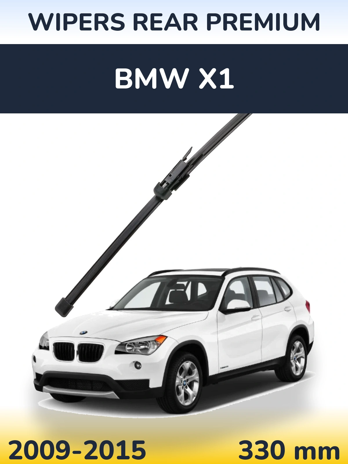 Torkarblad WIPERS REAR PREMIUM för BMW X1