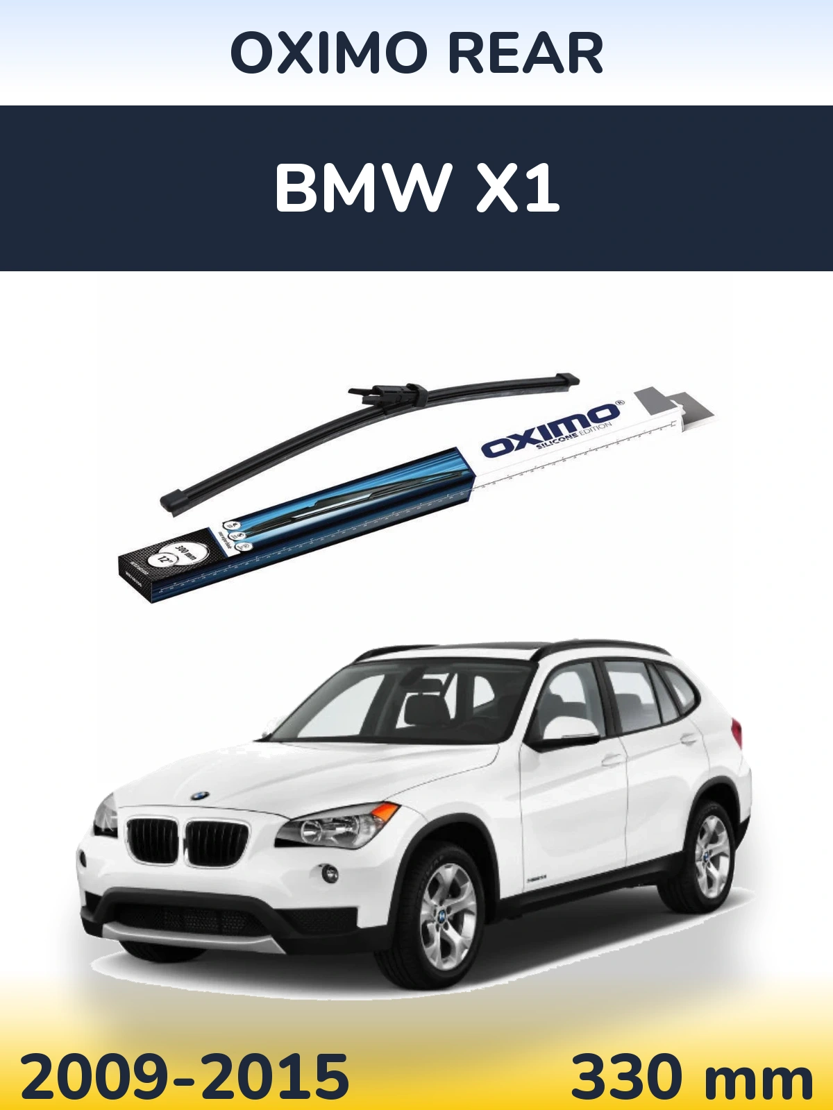 Torkarblad Oximo Rear för BMW X1