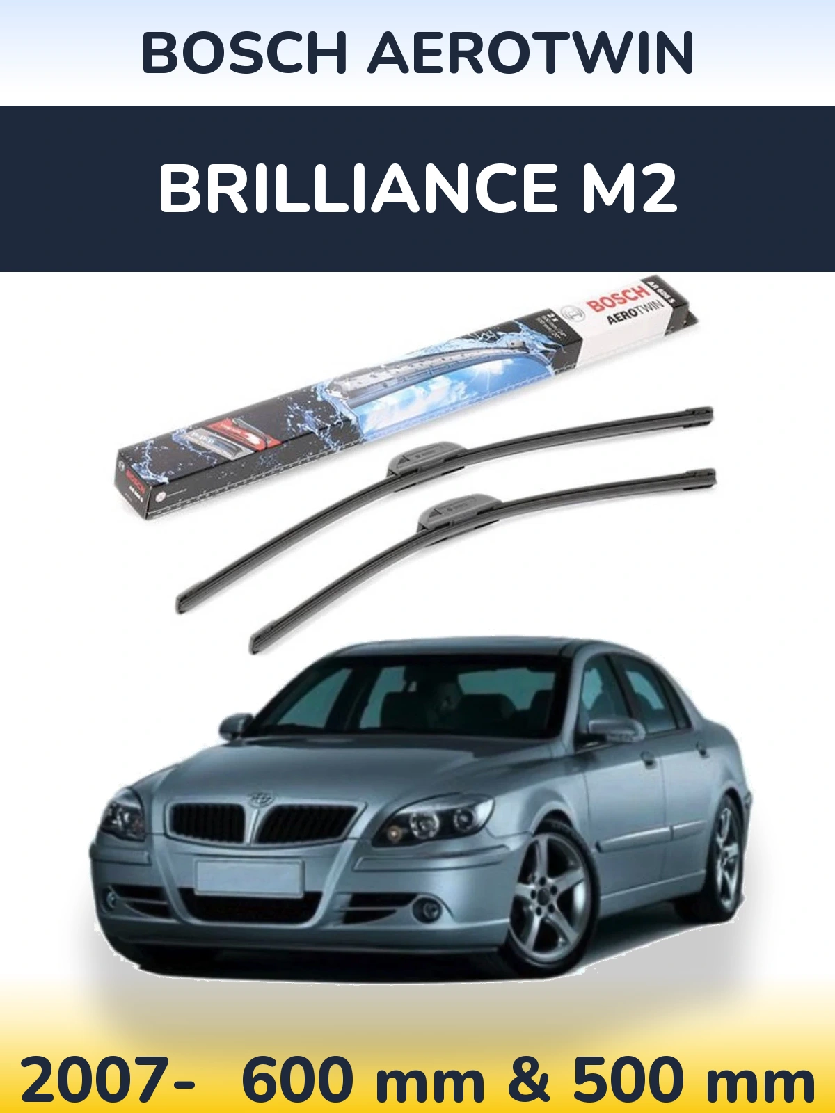 Torkarblad BOSCH AeroTwin för Brilliance M2
