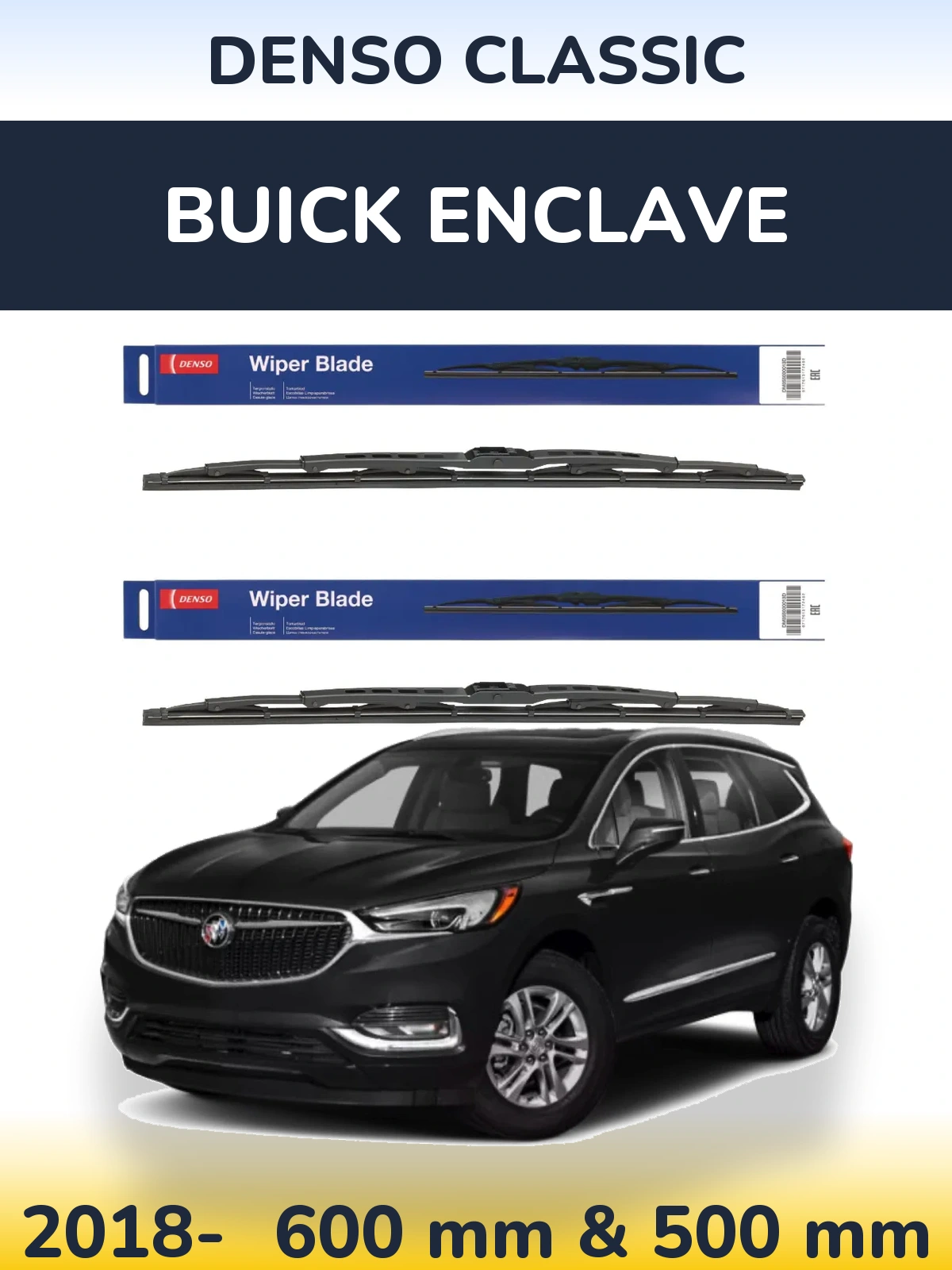 Torkarblad Denso Classic för Buick Enclave