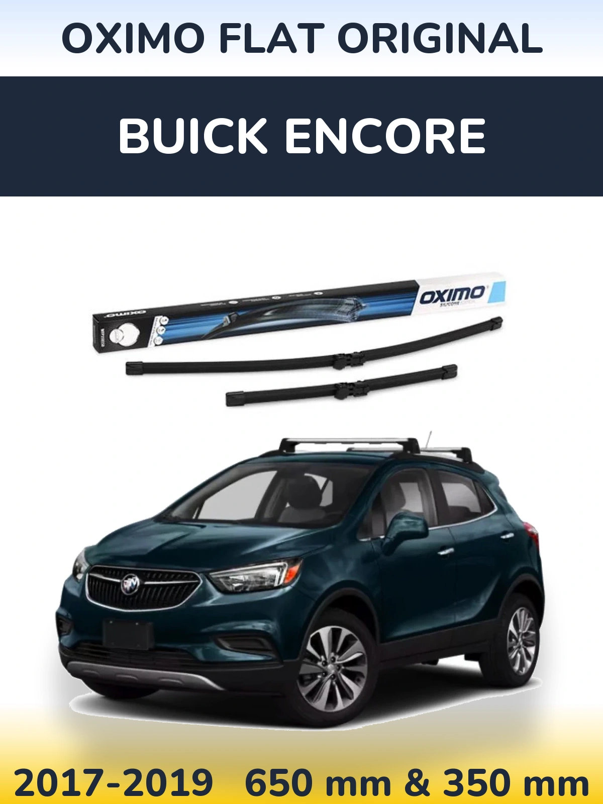 Torkarblad Oximo Flat Original för Buick Encore