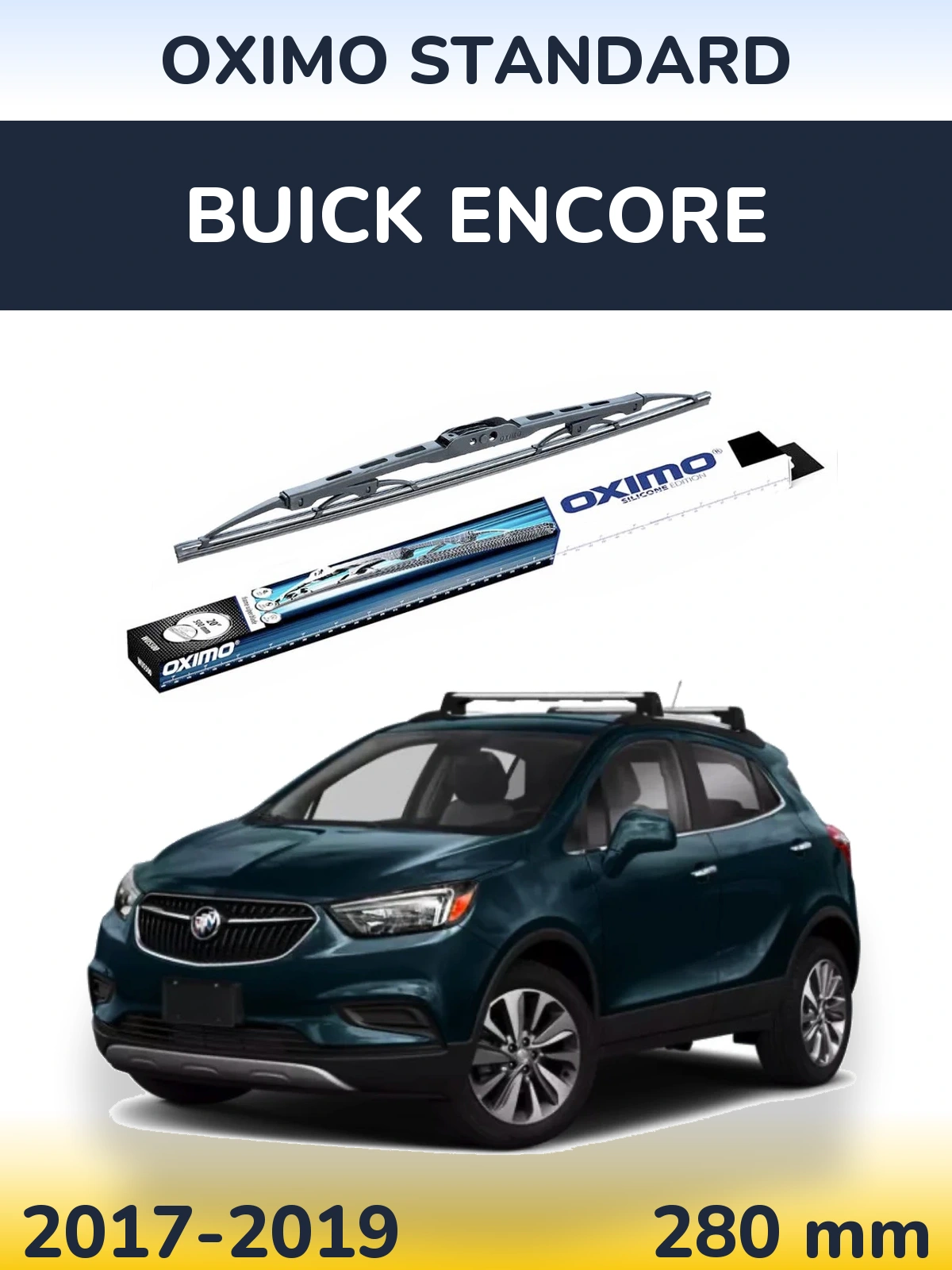 Задний дворник Oximo Standard 275 мм для Buick Encore 2017-2019
