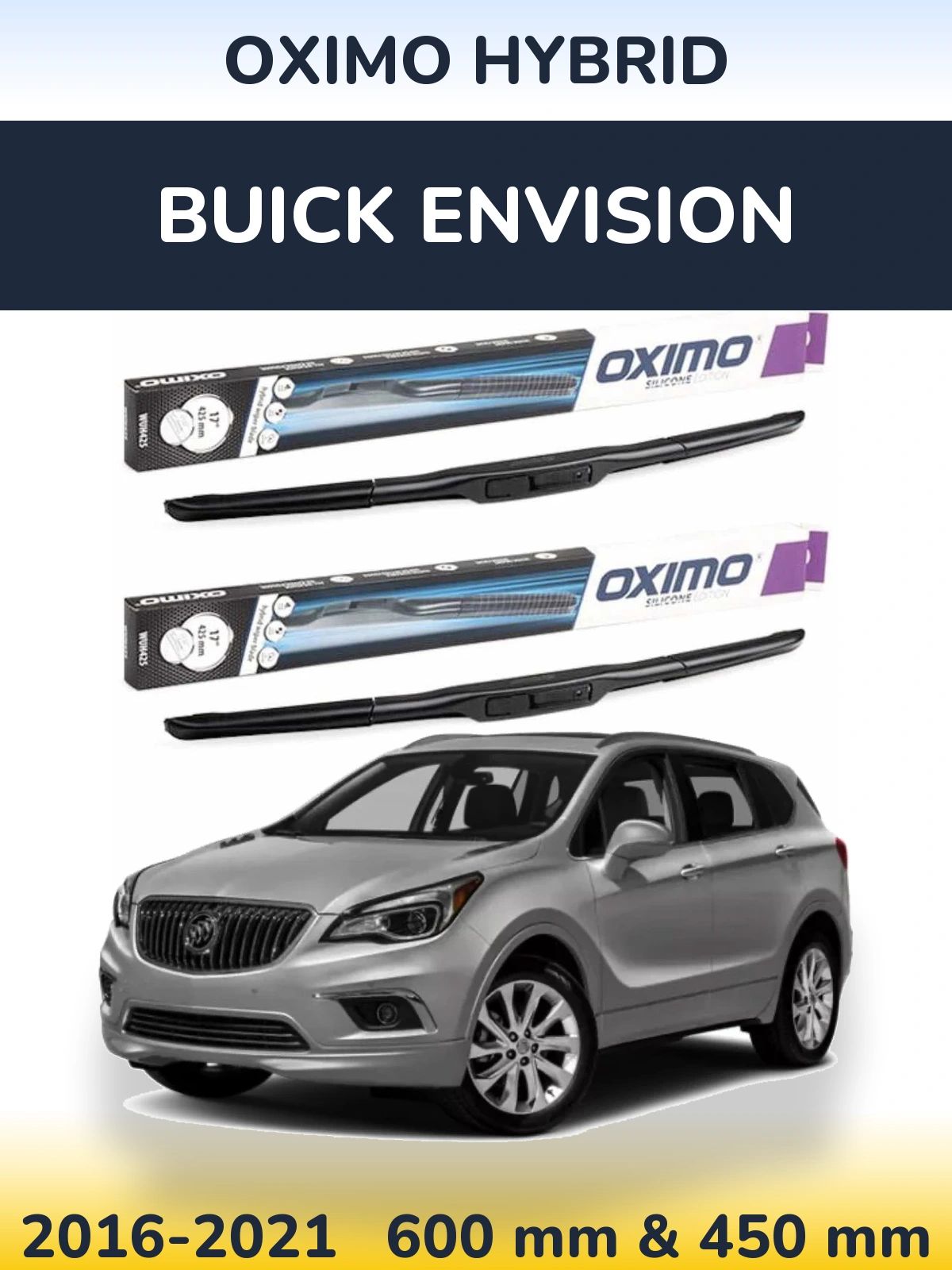 Torkarblad Oximo Hybrid för Buick Envision