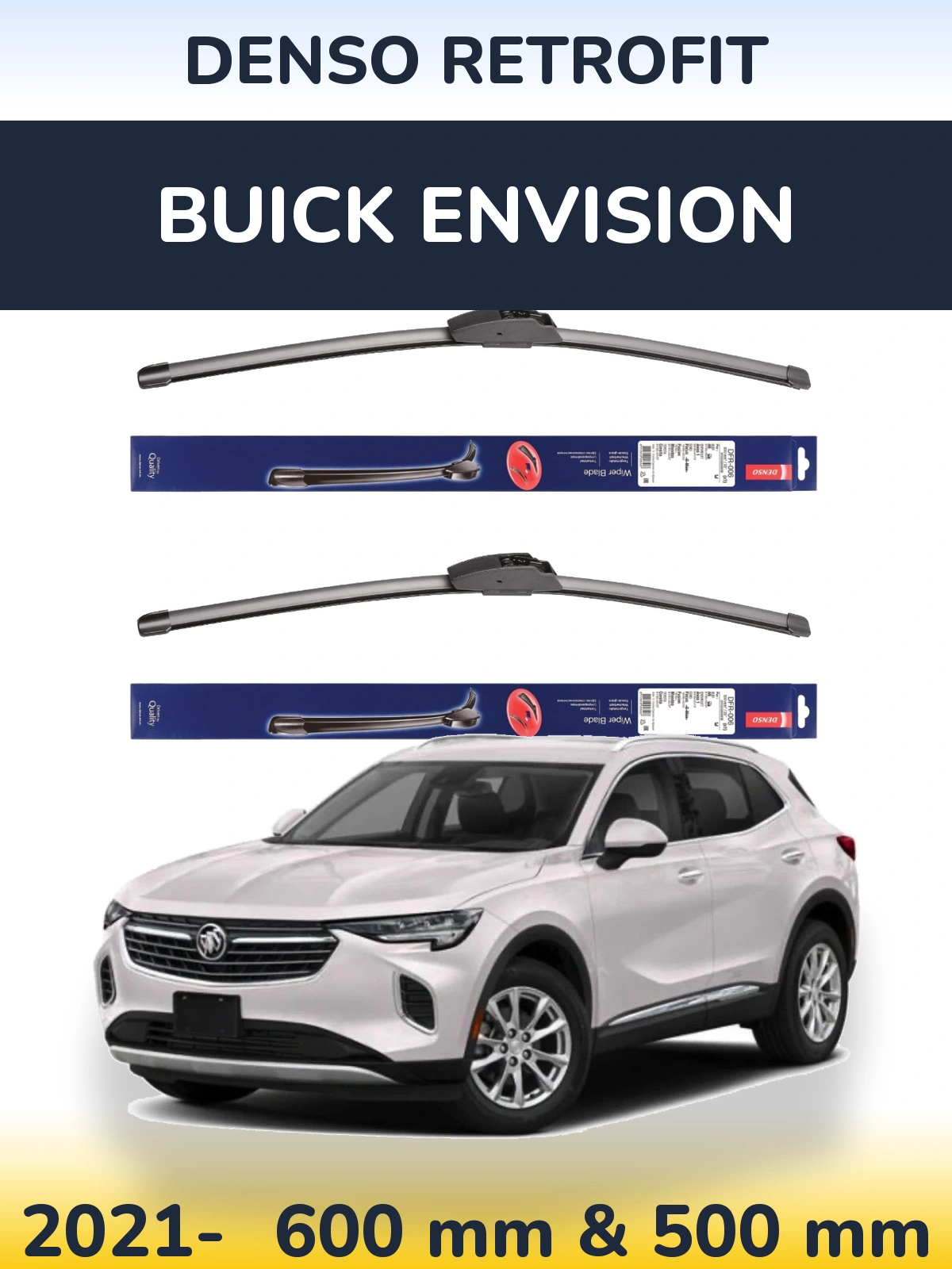 Torkarblad Denso Retrofit för Buick Envision