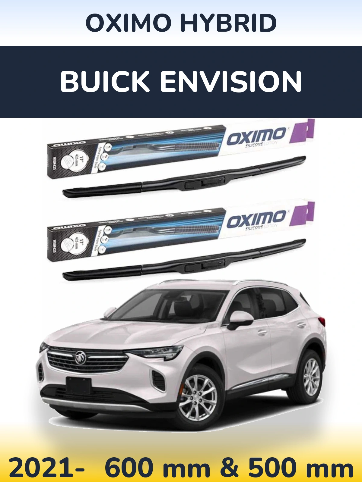 Torkarblad Oximo Hybrid för Buick Envision