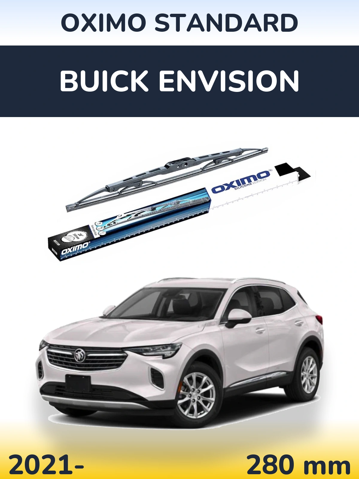 Torkarblad Oximo Standard för Buick Envision