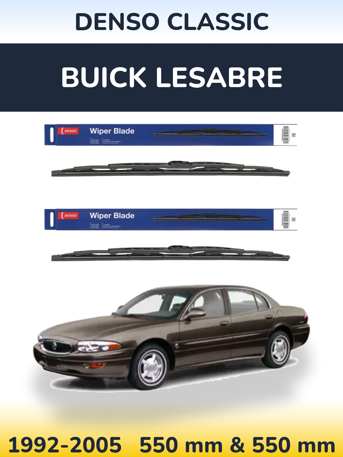 Torkarblad Denso Classic för Buick LeSabre
