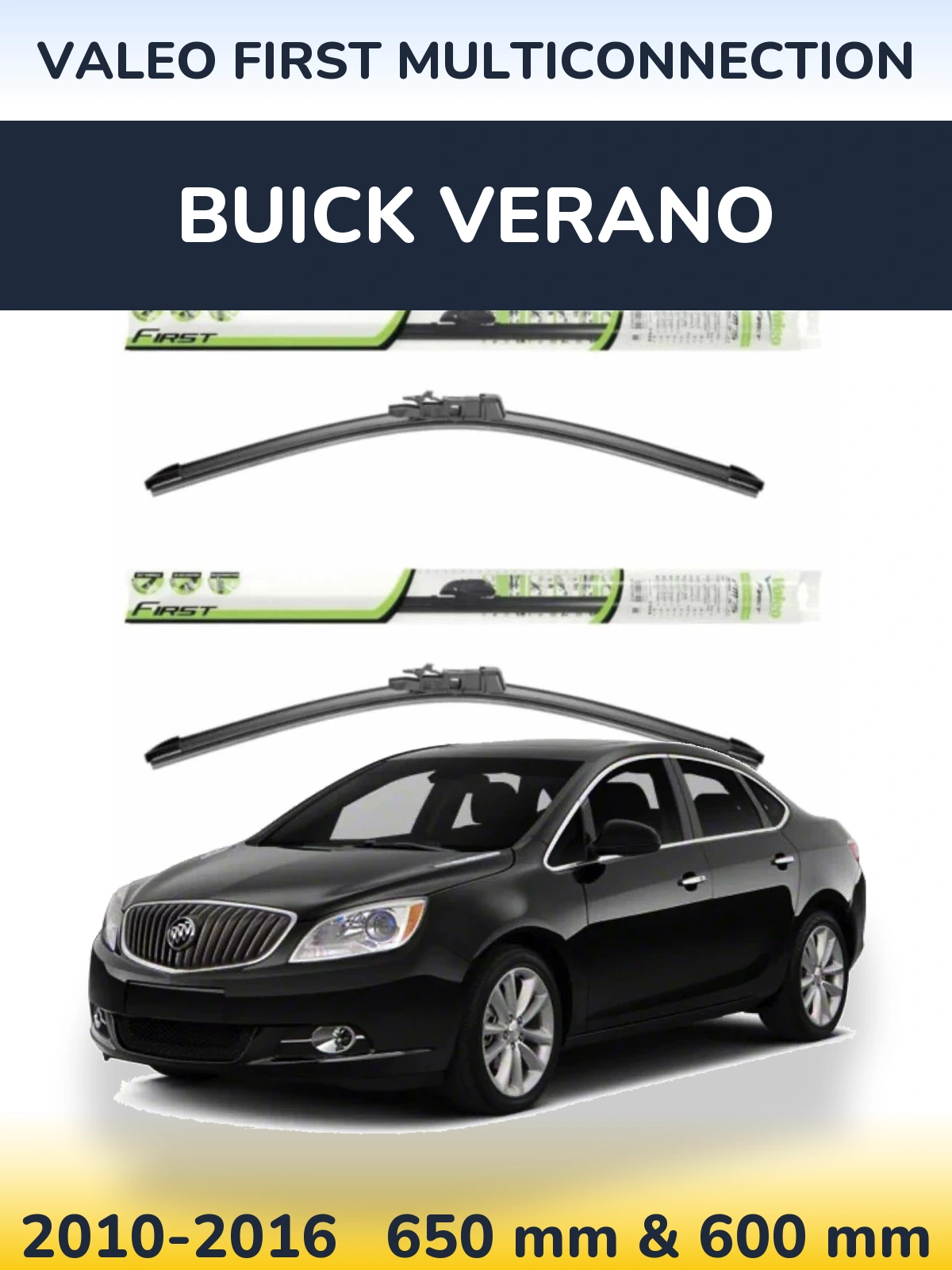 Torkarblad Valeo First MultiConnection för Buick Verano