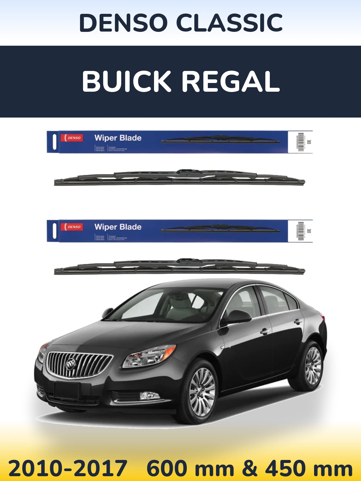 Torkarblad Denso Classic för Buick Regal