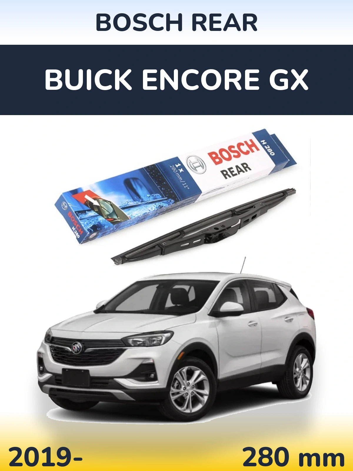 Torkarblad BOSCH Rear för Buick Encore GX