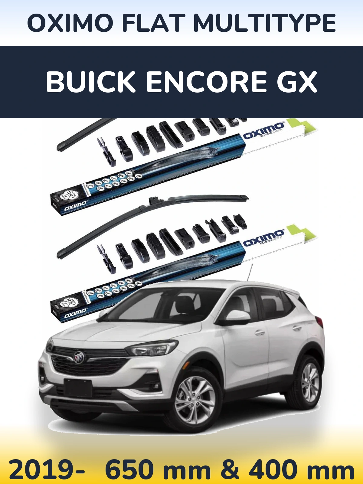 Torkarblad Oximo Flat MultiType för Buick Encore GX