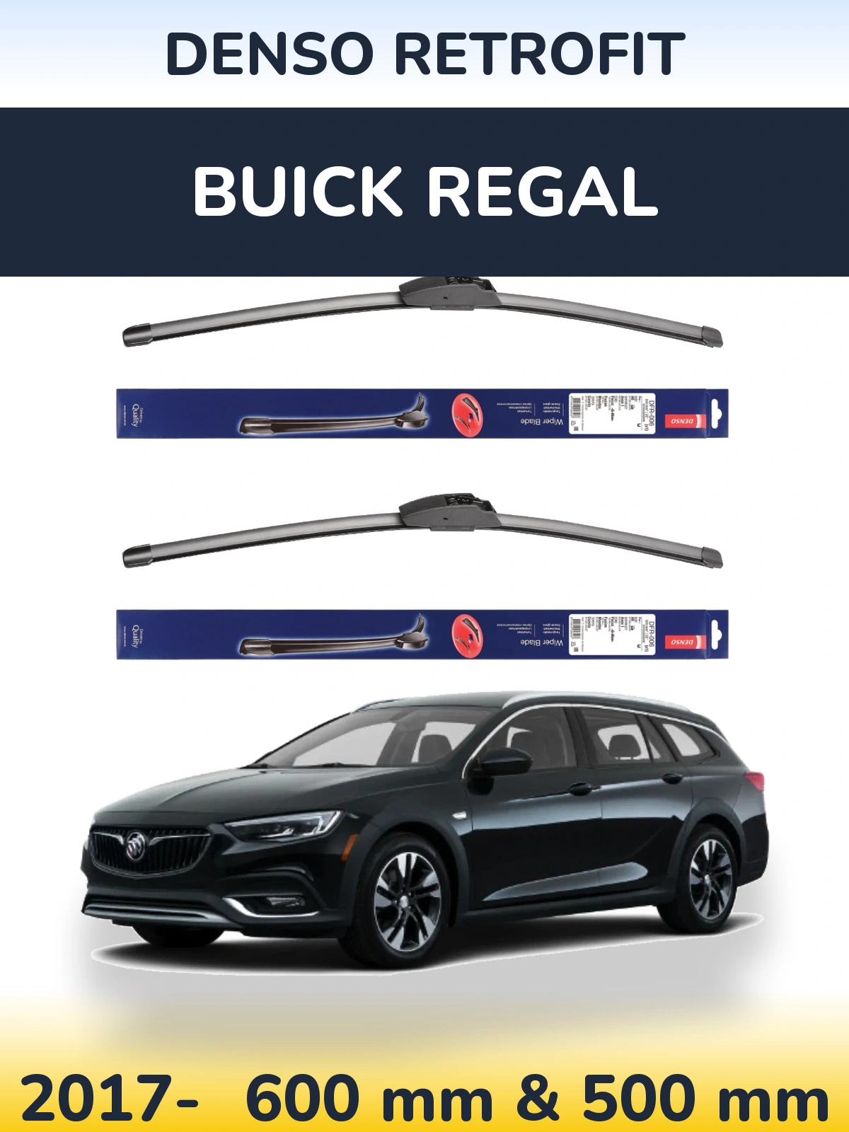 Torkarblad Denso Retrofit för Buick Regal