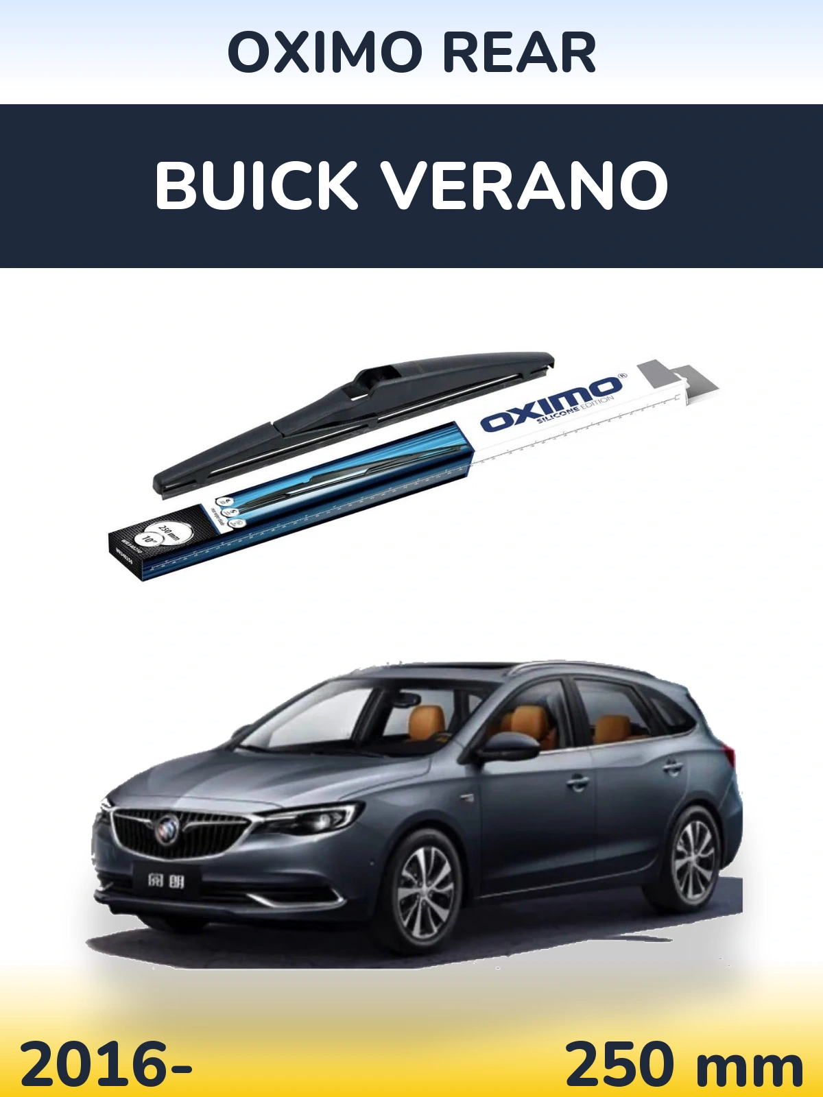 Torkarblad Oximo Rear för Buick Verano