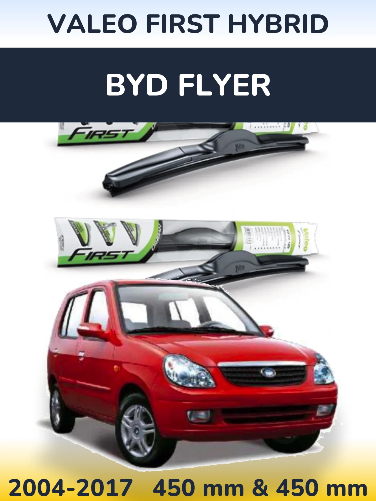 Torkarblad Valeo First Hybrid för BYD Flyer