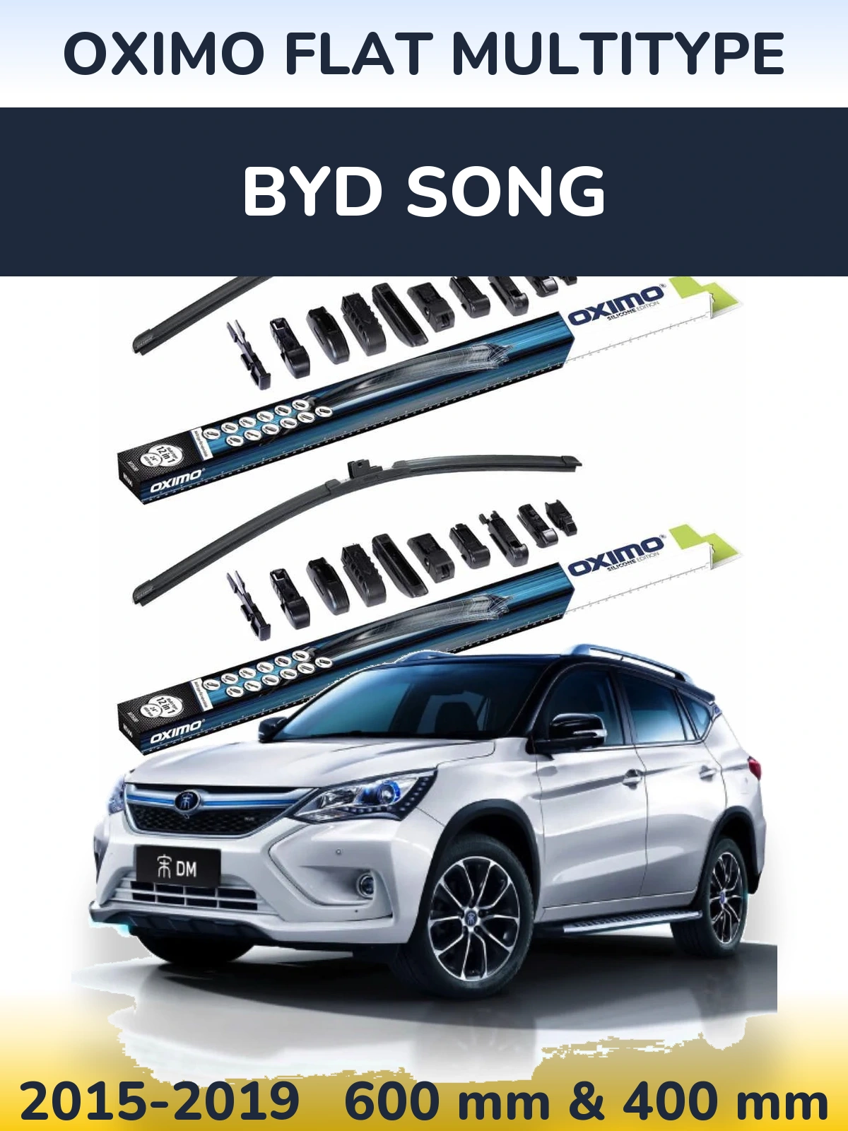 Torkarblad Oximo Flat MultiType för BYD Song