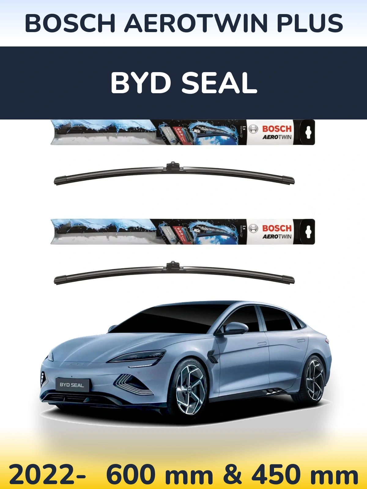 Torkarblad BOSCH AeroTwin Plus för BYD Seal