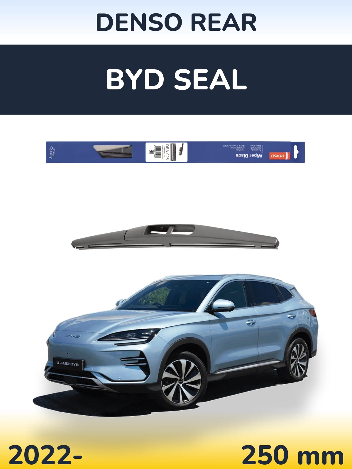 Torkarblad Denso Rear för BYD Seal