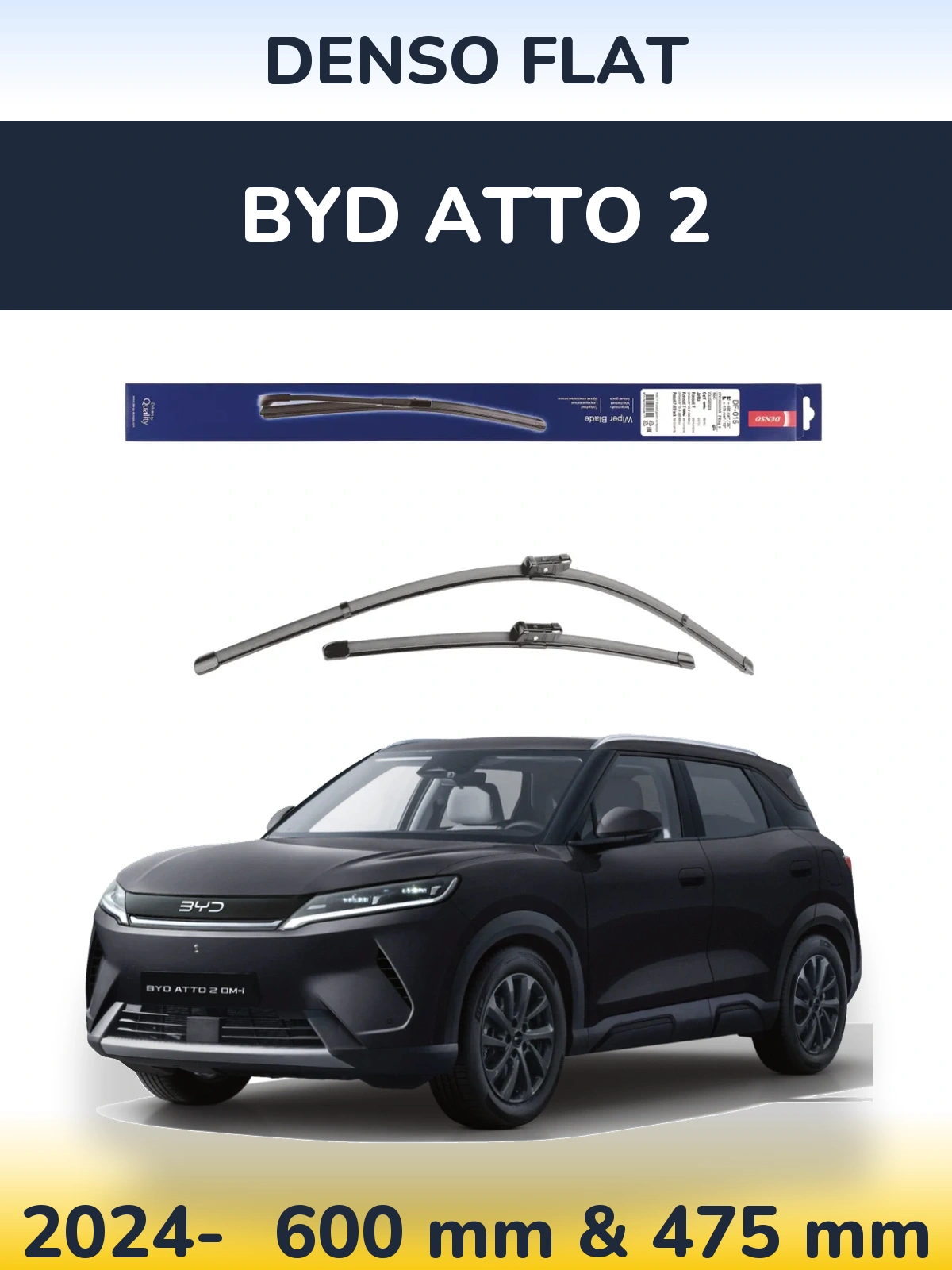 Torkarblad Denso Flat för BYD Atto 2