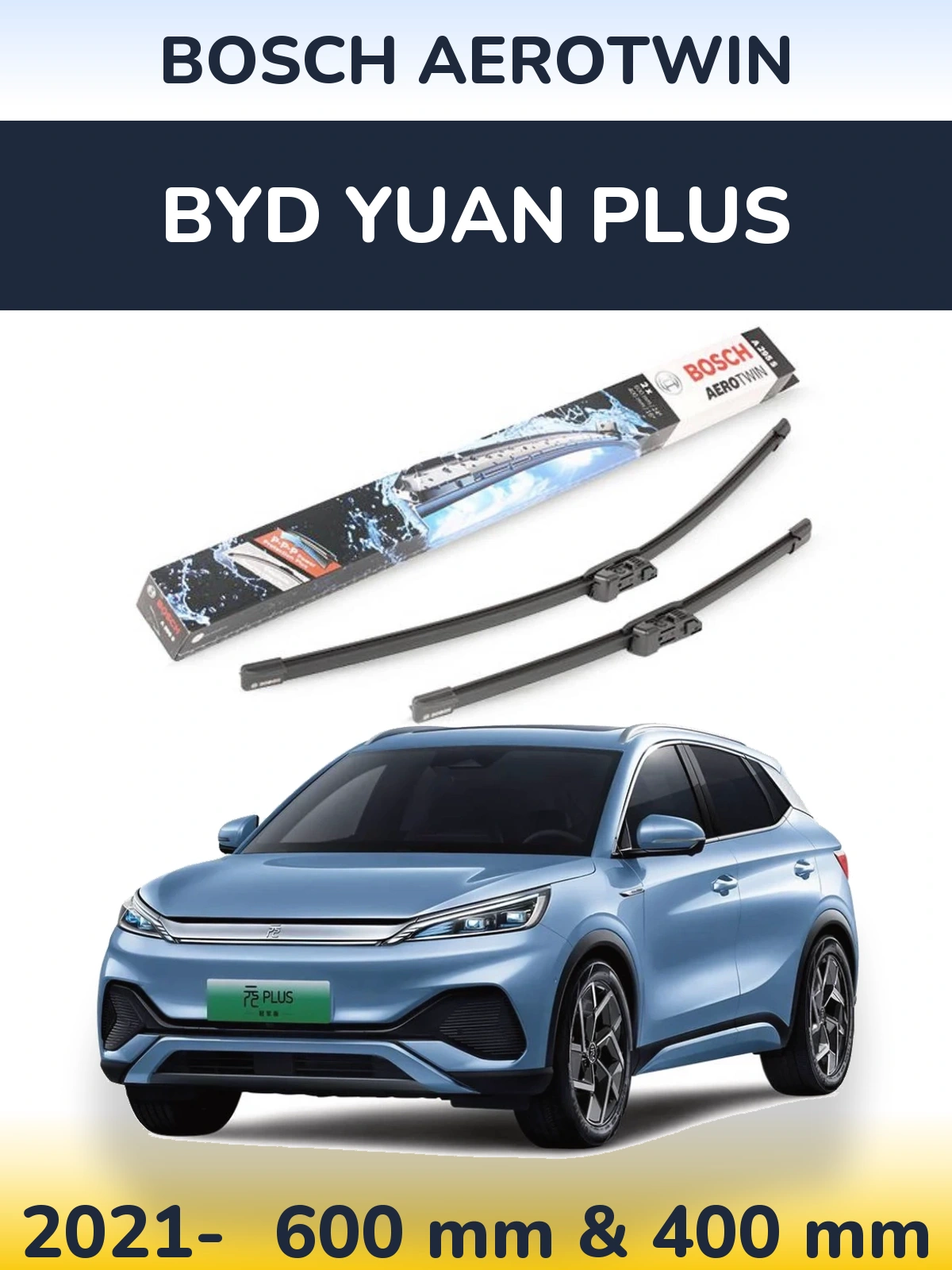 Torkarblad BOSCH AeroTwin för BYD Yuan Plus