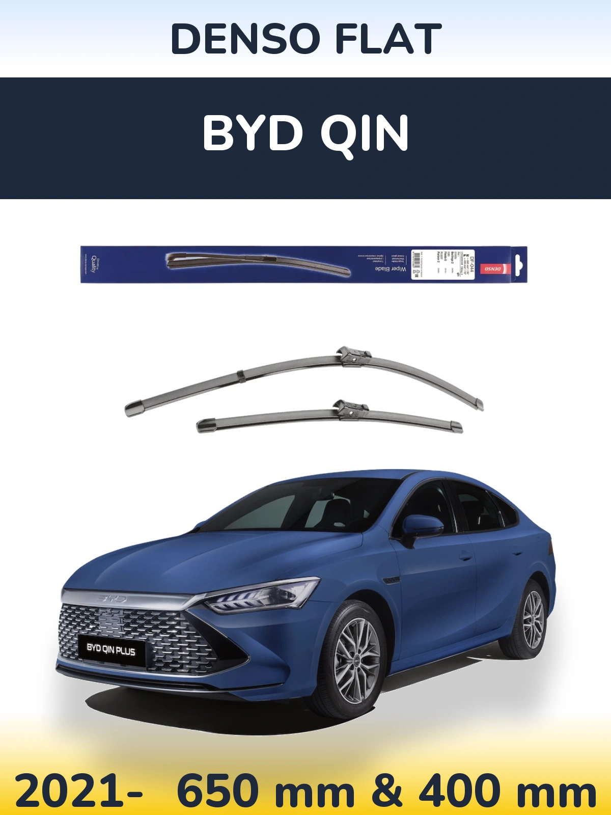 Torkarblad Denso Flat för BYD Qin