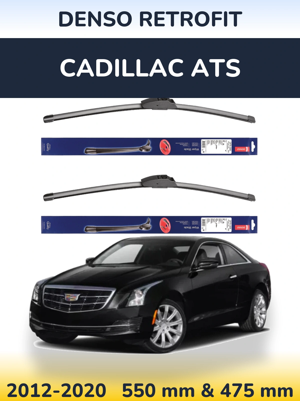Torkarblad Denso Retrofit för Cadillac ATS