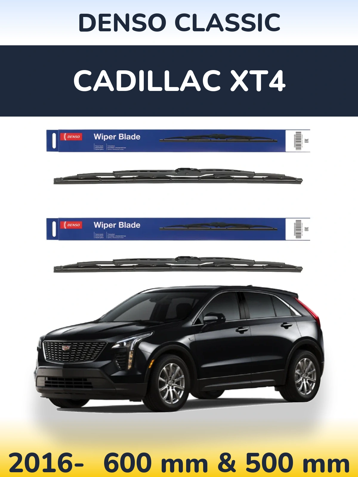 Torkarblad Denso Classic för Cadillac XT4