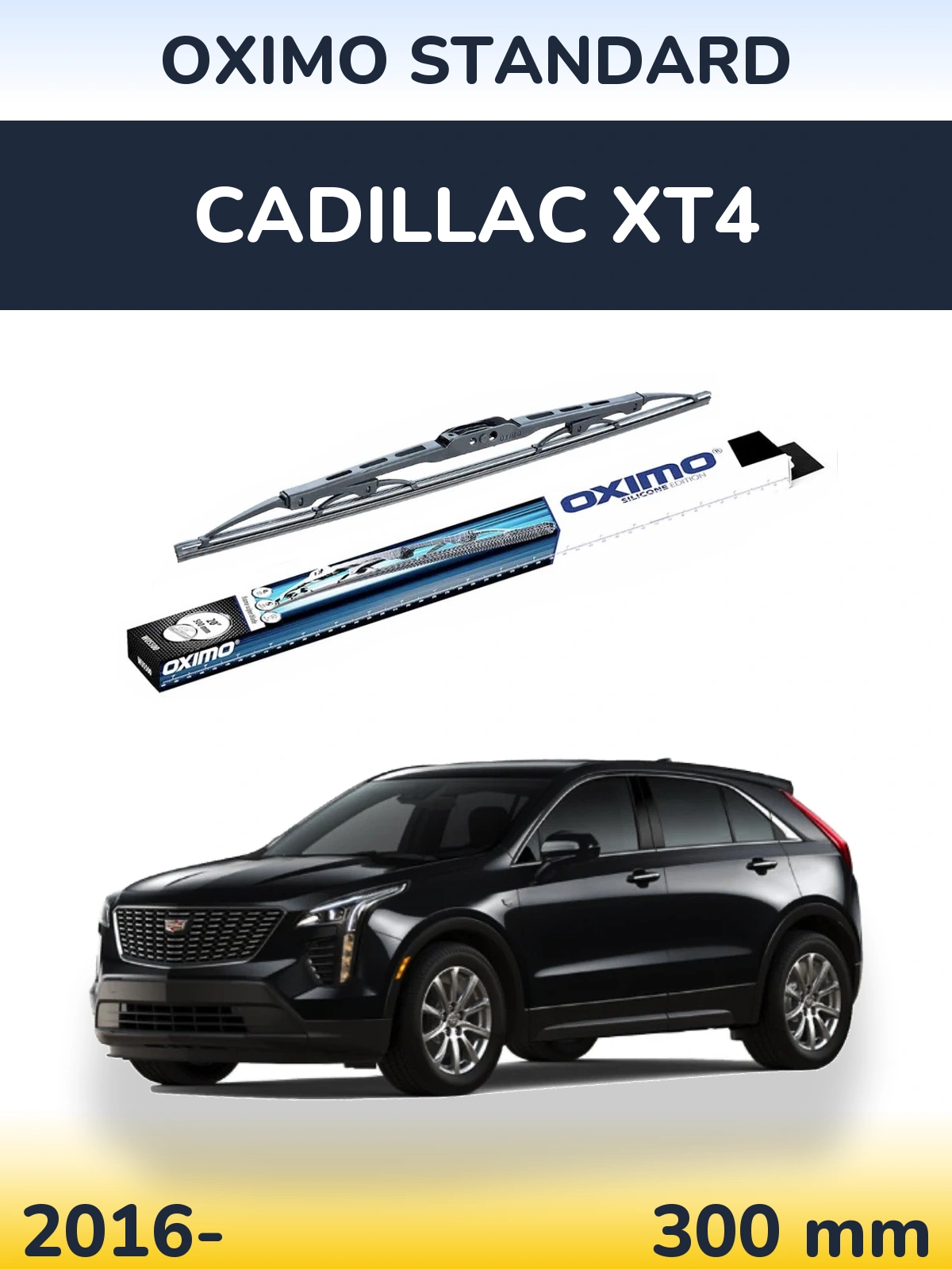 Torkarblad Oximo Standard för Cadillac XT4