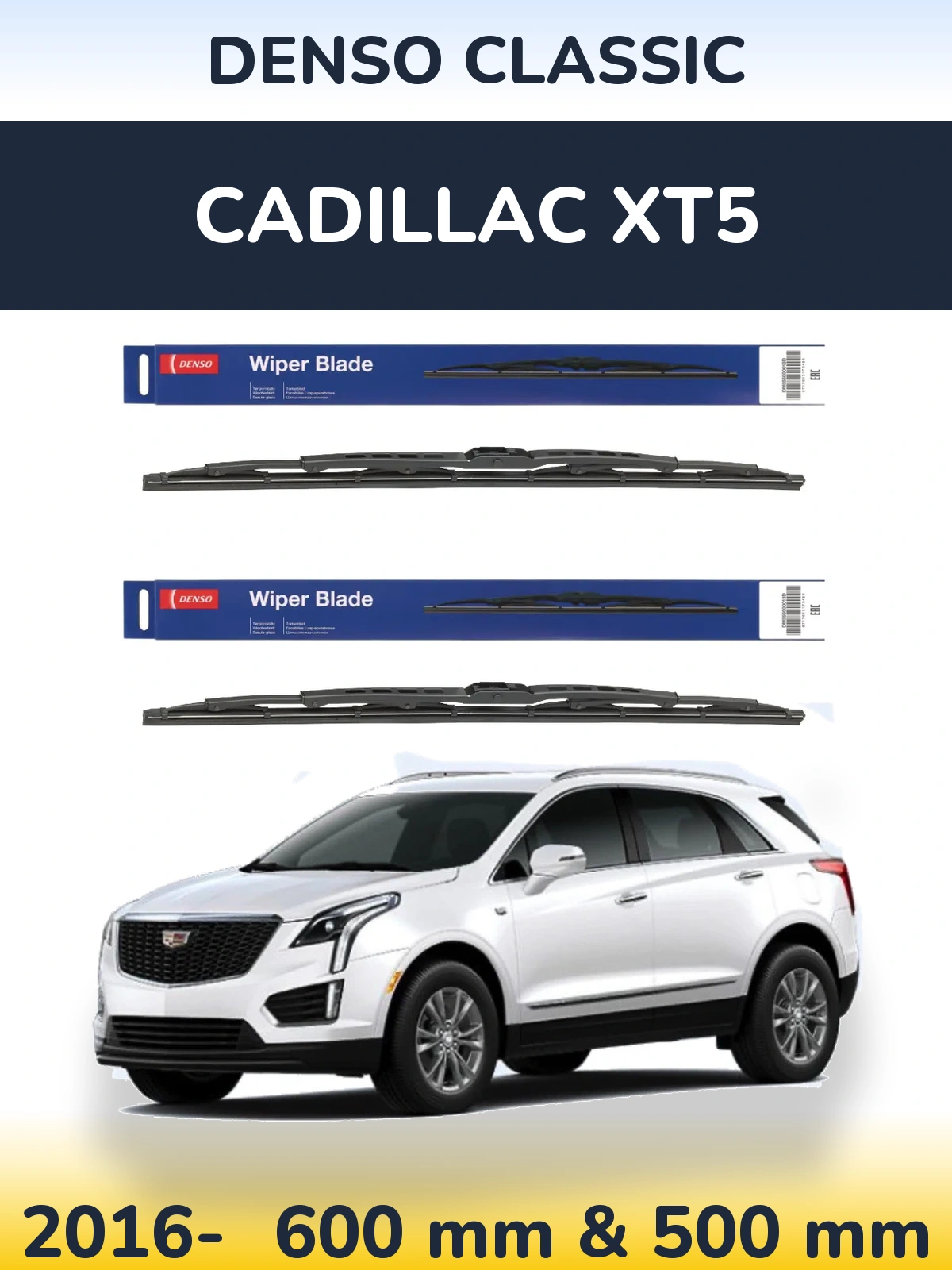 Torkarblad Denso Classic för Cadillac XT5