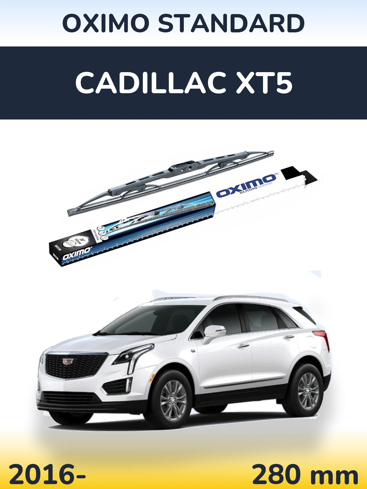 Torkarblad Oximo Standard för Cadillac XT5