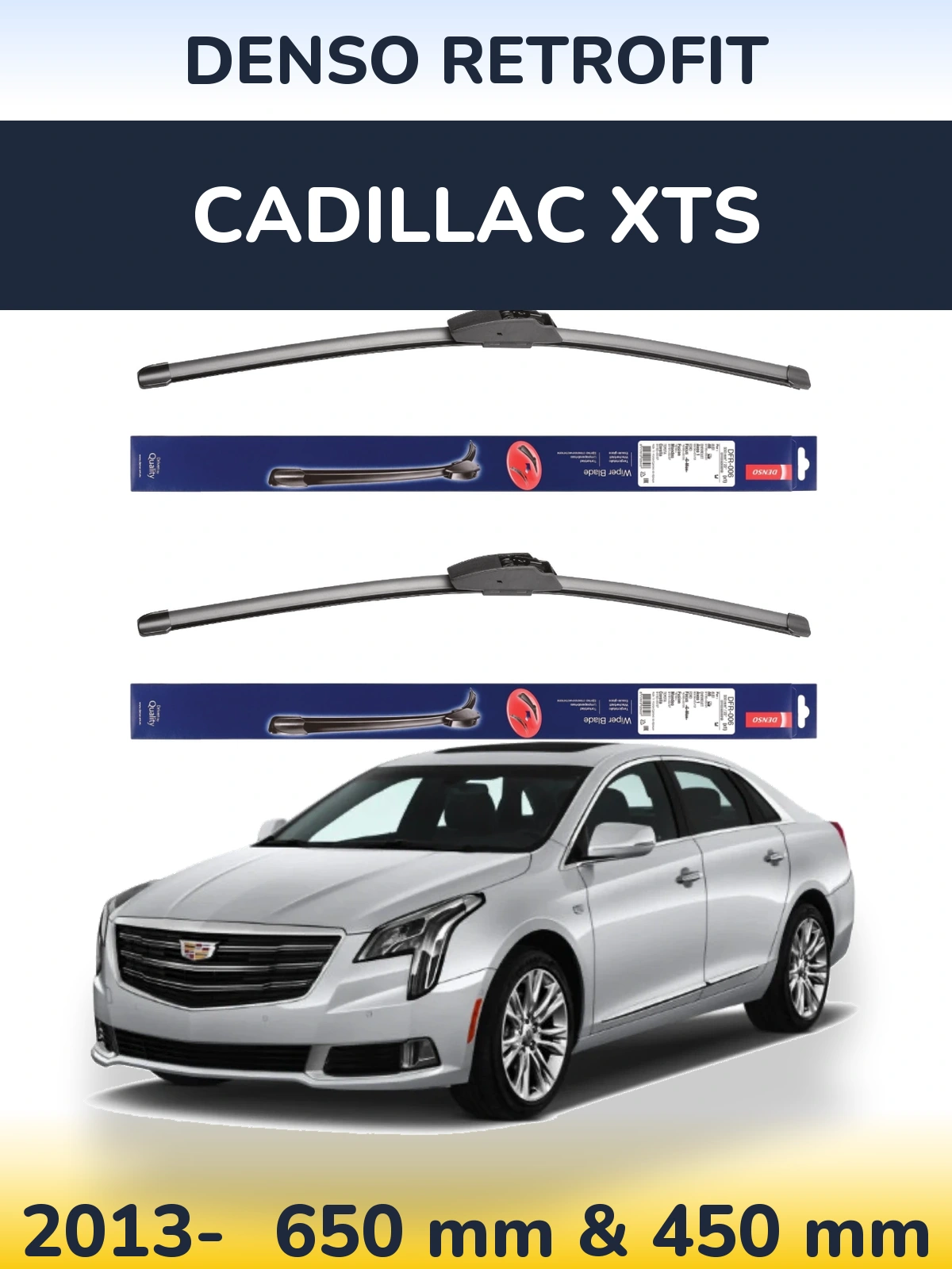 Torkarblad Denso Retrofit för Cadillac XTS